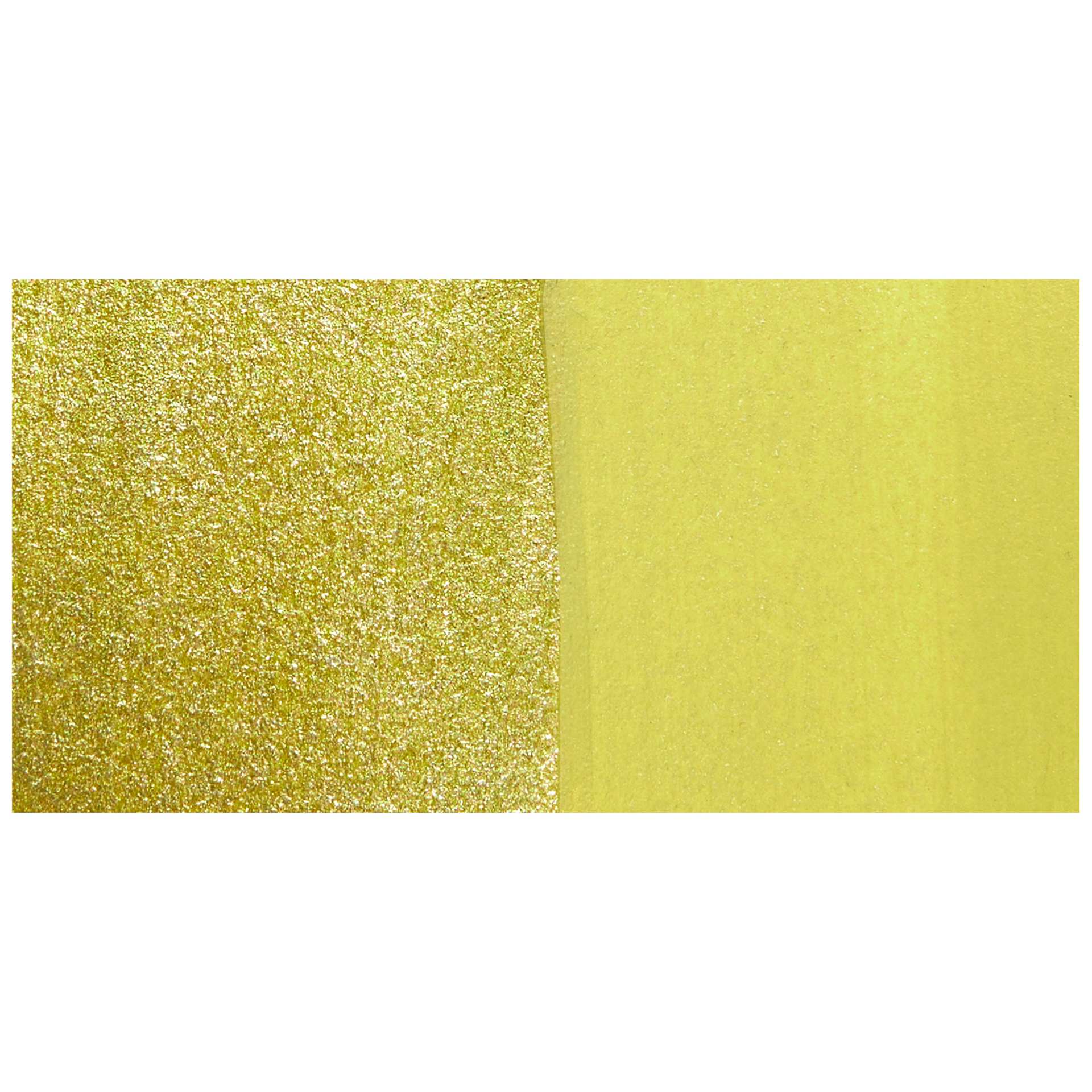 Chroma Craft Colors Acrylic Paint - Metallic Midas Touch, swatch only