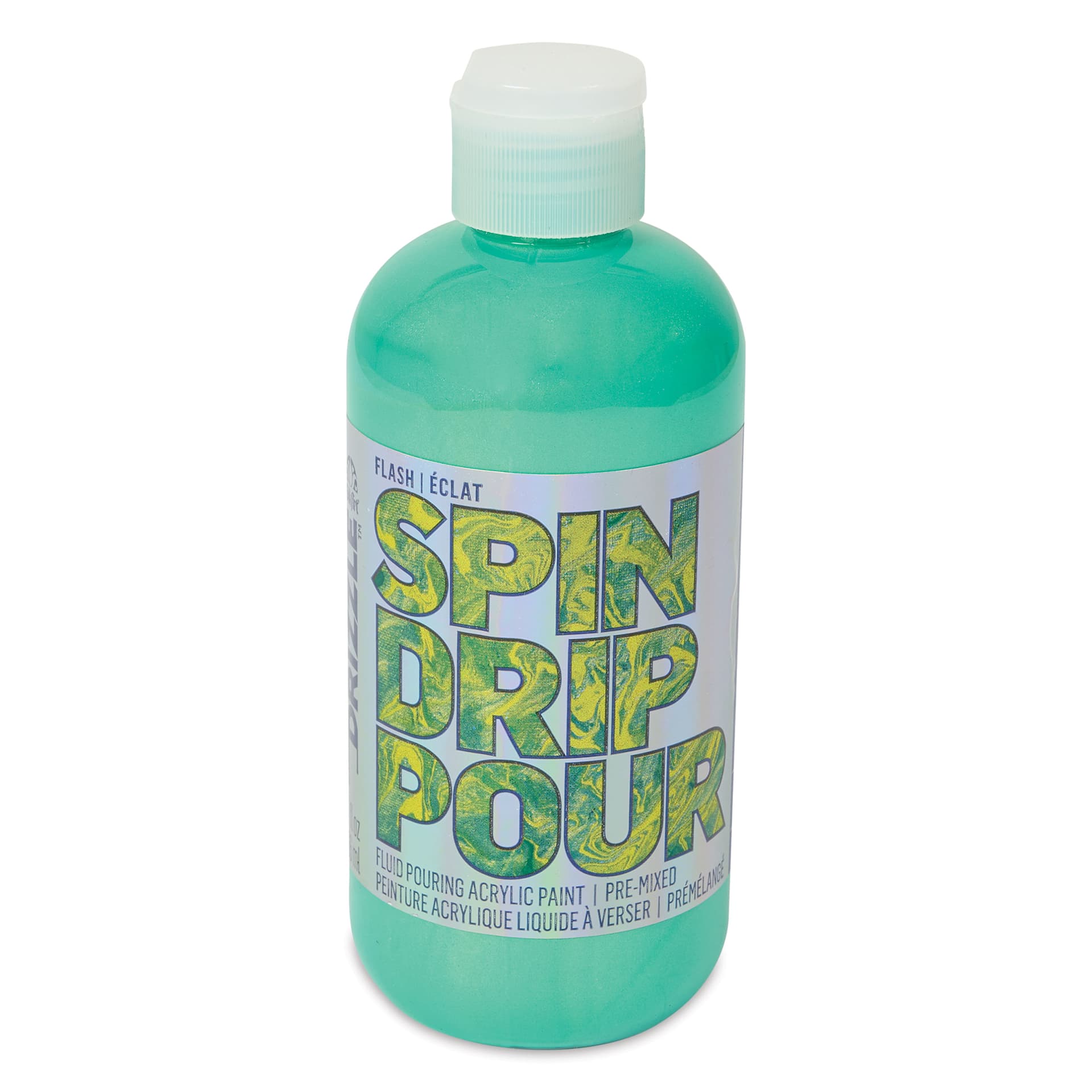 FolkArt Drizzle Acrylic Pouring Paint - Lucky Flash Color Shift, 9 oz