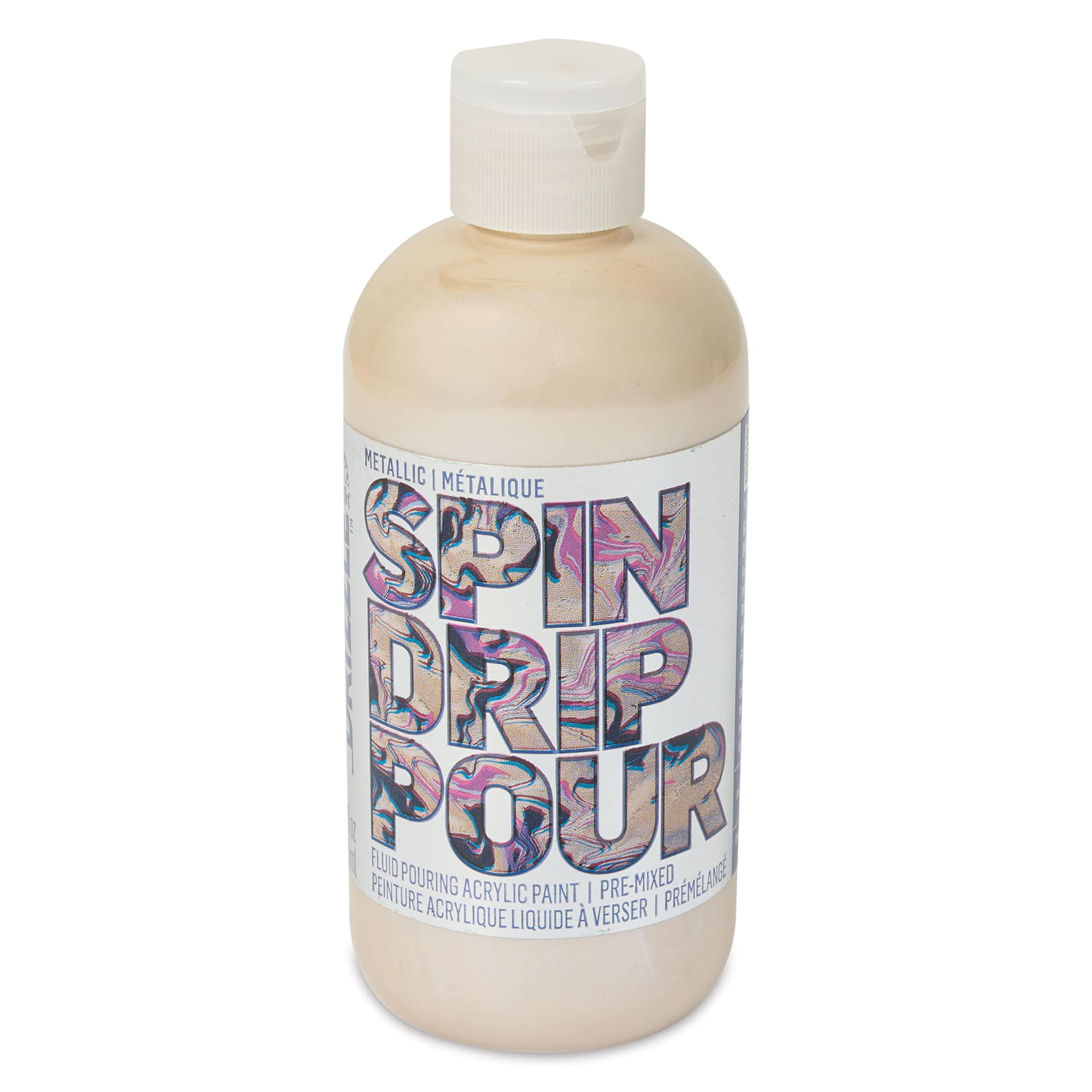 FolkArt Drizzle Acrylic Pouring Paint - Brassy Metallic, 9 oz