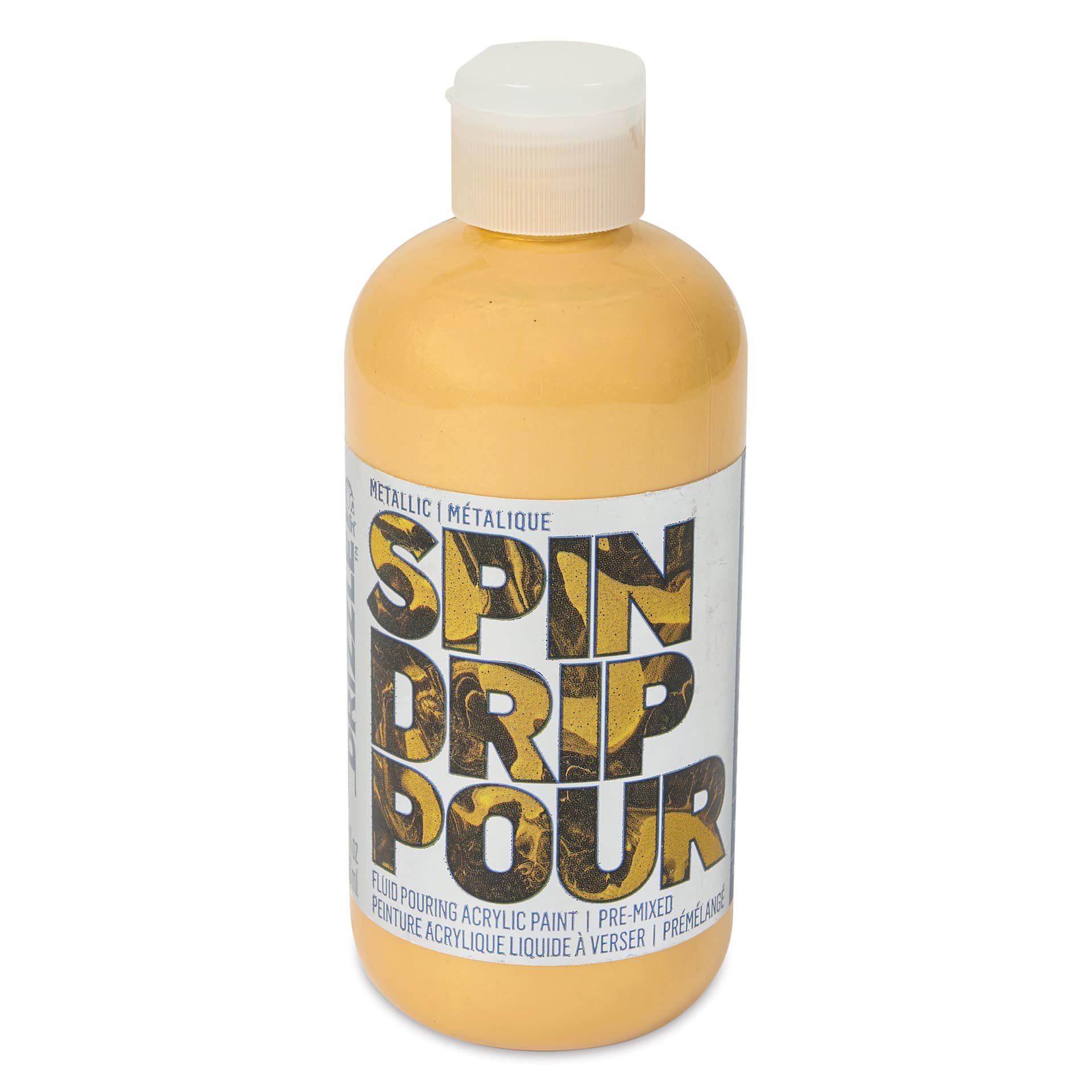 FolkArt Drizzle Acrylic Pouring Paint - Heart of Gold Metallic, 9 oz