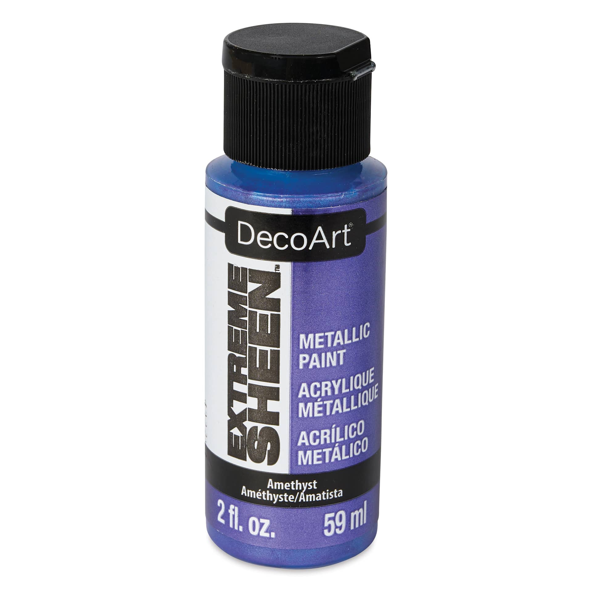 DecoArt Extreme Sheen Metallic Acrylic Paint - Amethyst, 2 oz