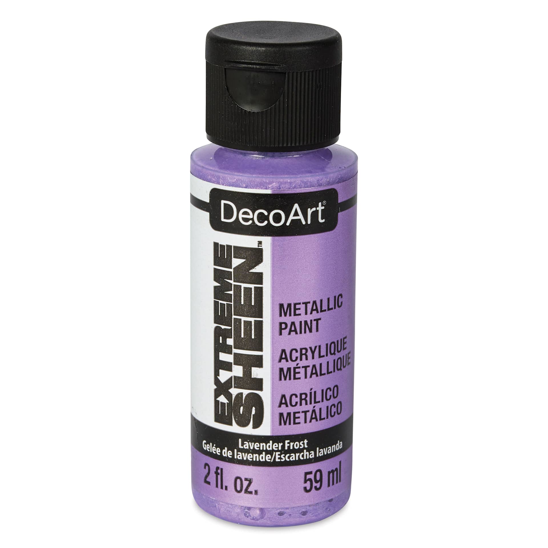 DecoArt Extreme Sheen Metallic Acrylic Paint - Lavender Frost, 2 oz