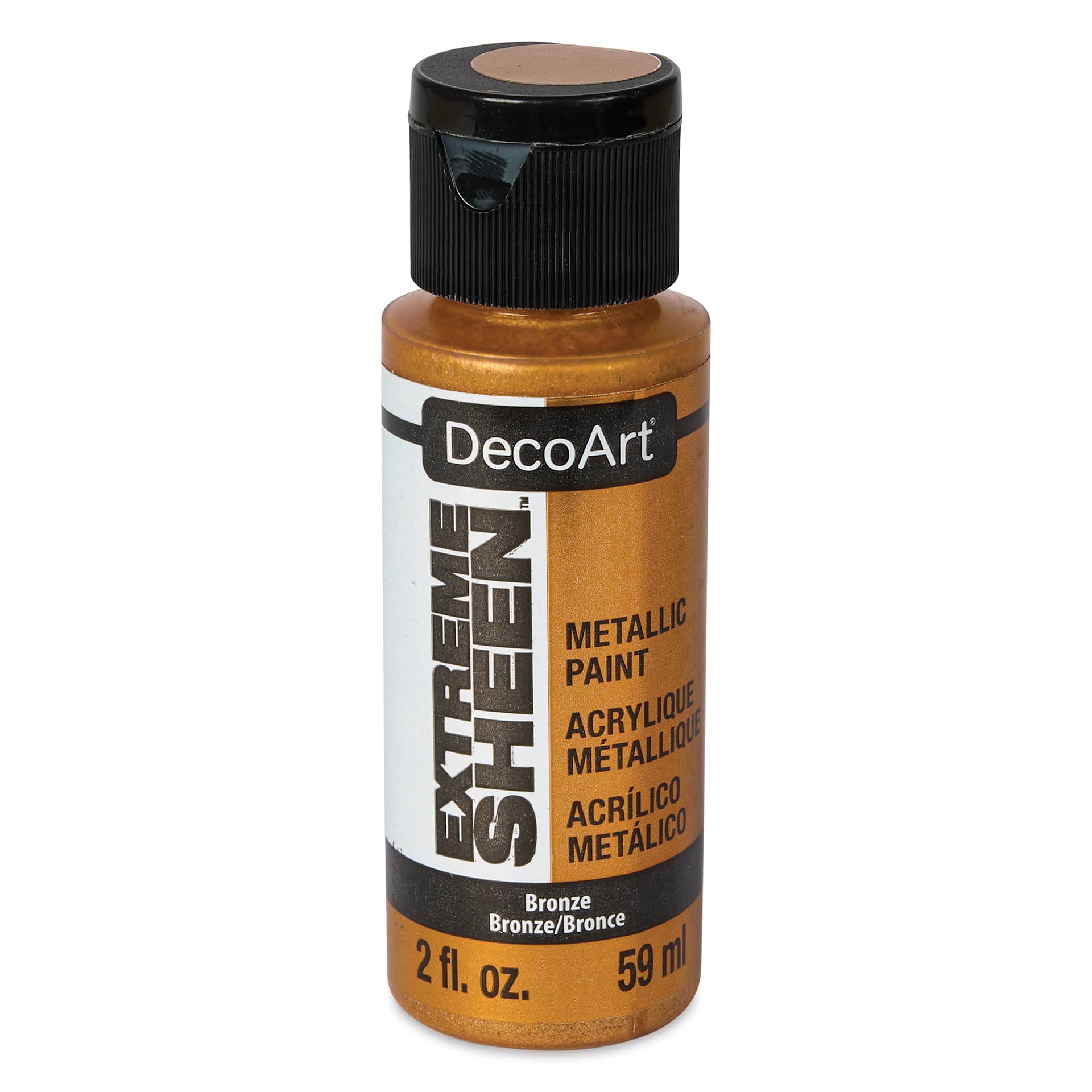 DecoArt Extreme Sheen Metallic Acrylic Paint - Bronze, 2 oz