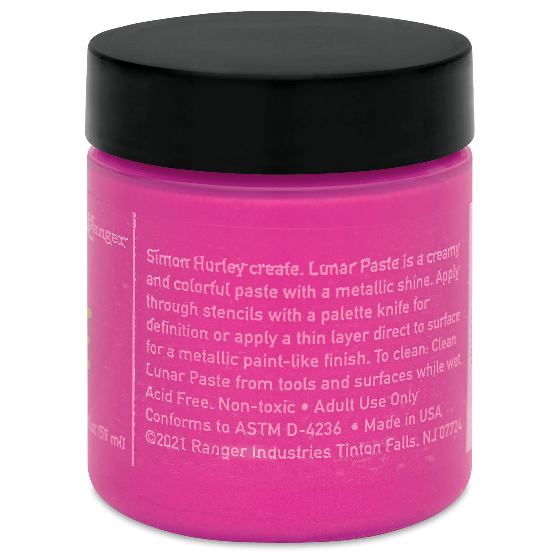 Simon Hurley Create Lunar Acrylic Paste - Prom Queen, 2 oz back