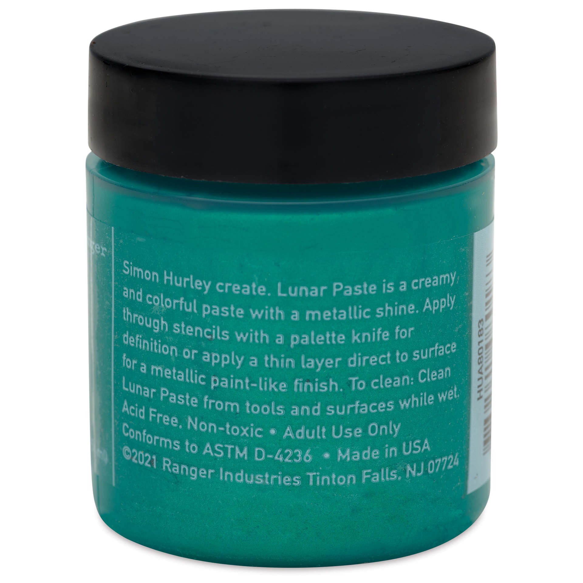 Simon Hurley Create Lunar Acrylic Paste - Tropical Tango, 2 oz back