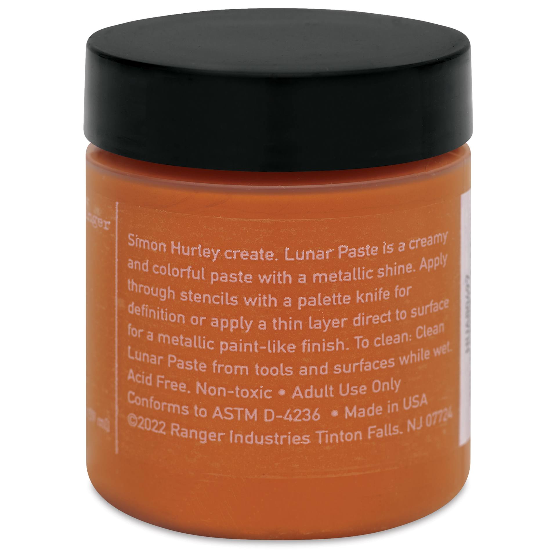 Simon Hurley Create Lunar Acrylic Paste - Roar, 2 oz back