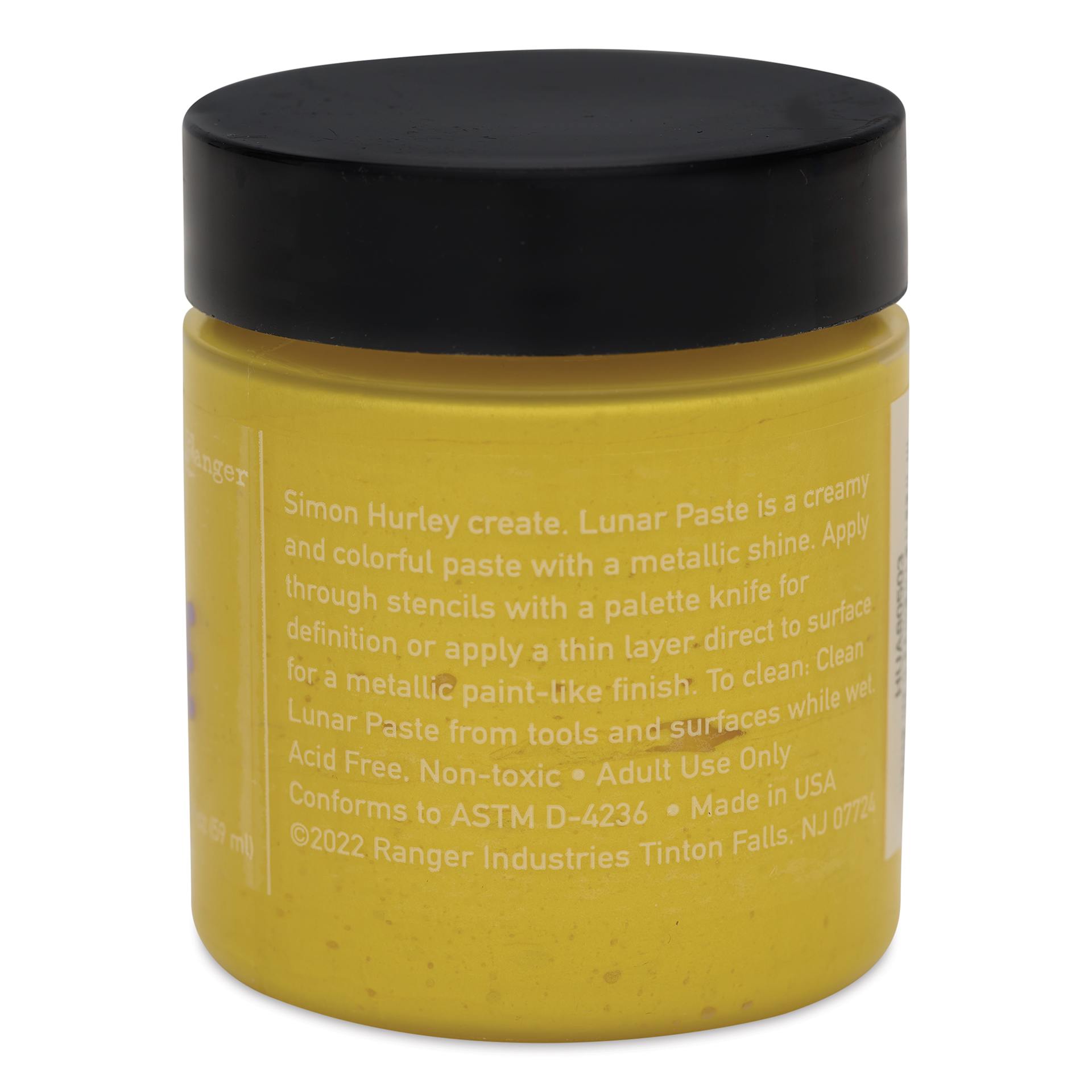 Simon Hurley Create Lunar Acrylic Paste - Shooting Star, 2 oz back