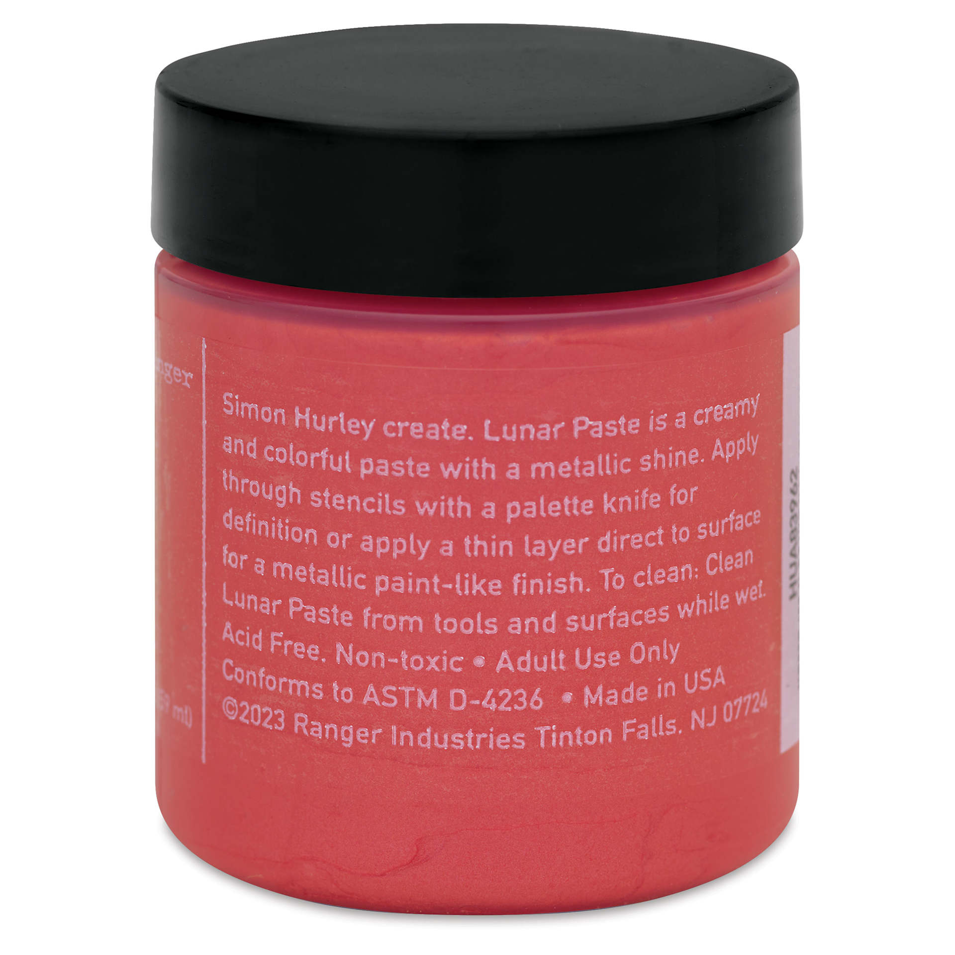 Simon Hurley Create Lunar Acrylic Paste - Rosy Cheeks, 2 oz back
