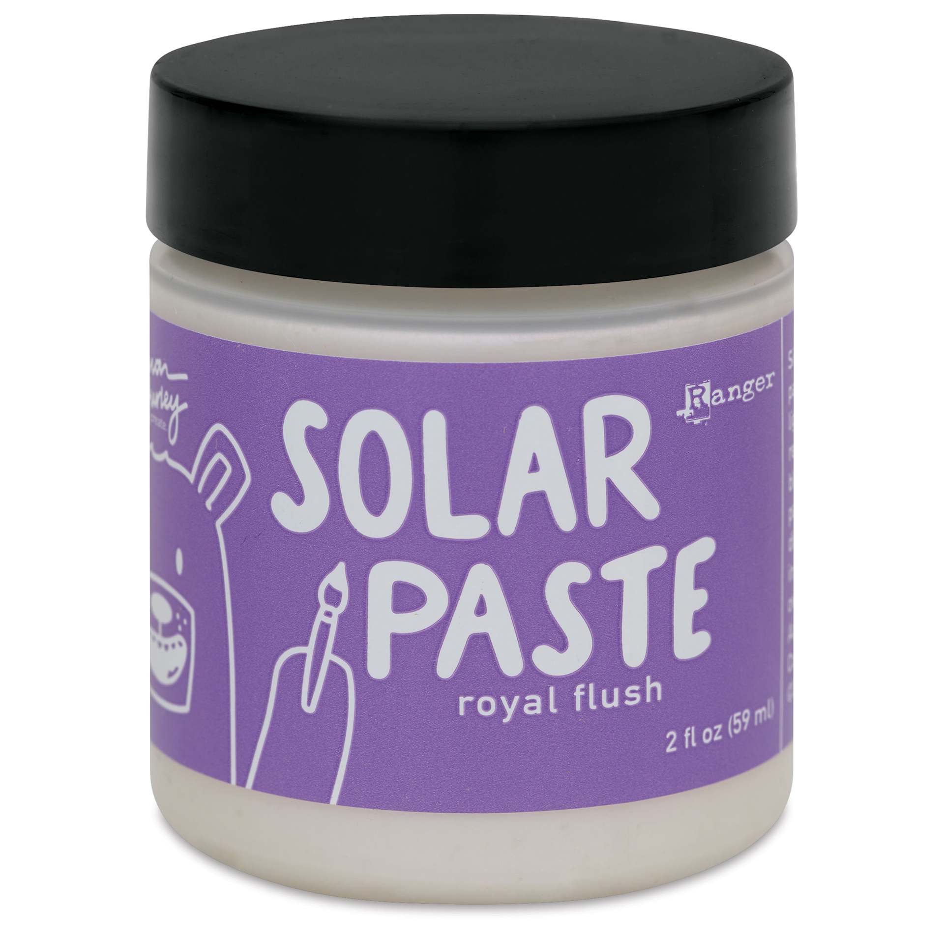 Simon Hurley Create Solar Acrylic Paste - Royal Flush, 2 oz