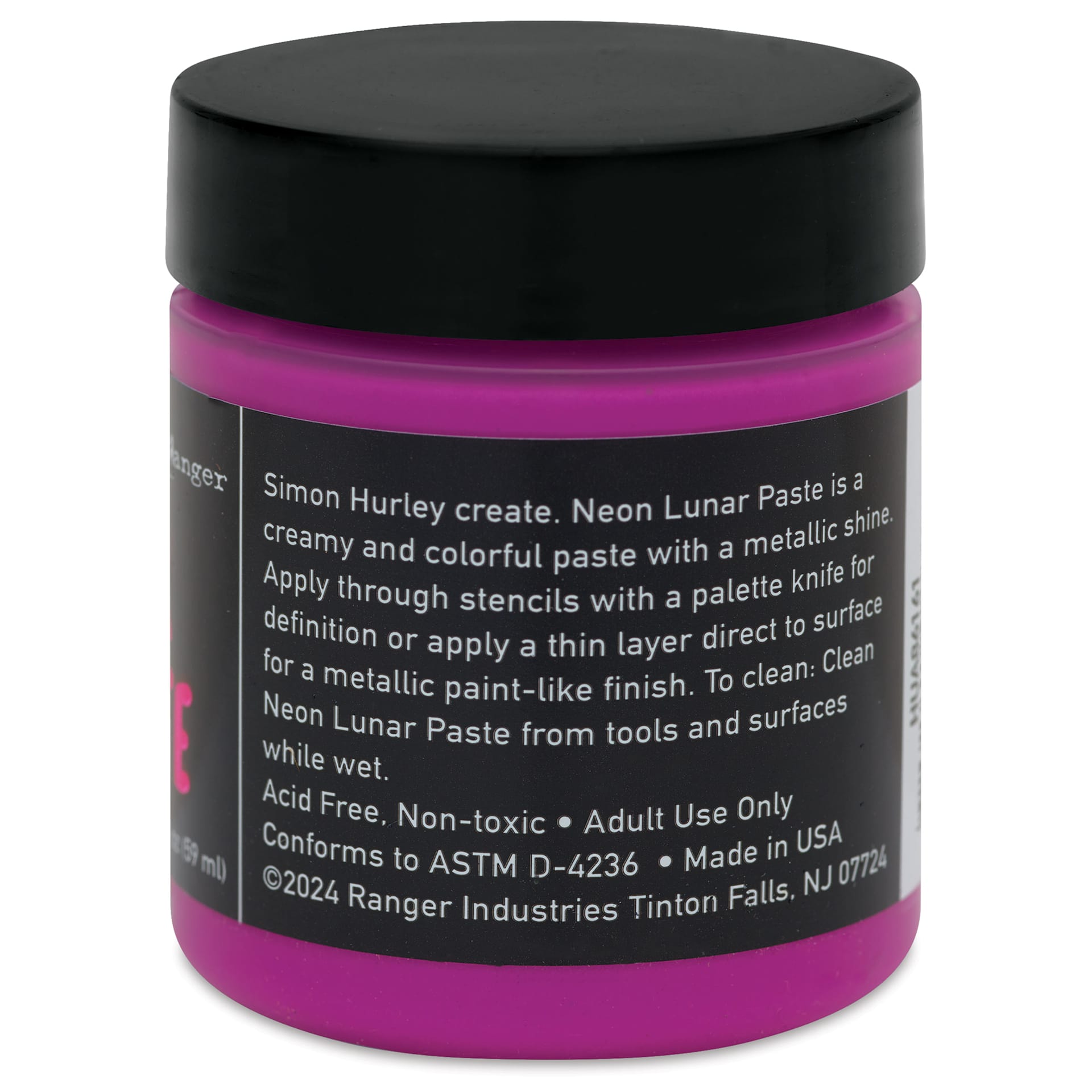 Simon Hurley Create Lunar Acrylic Paste - Mood Ring, Neon, 2 oz back