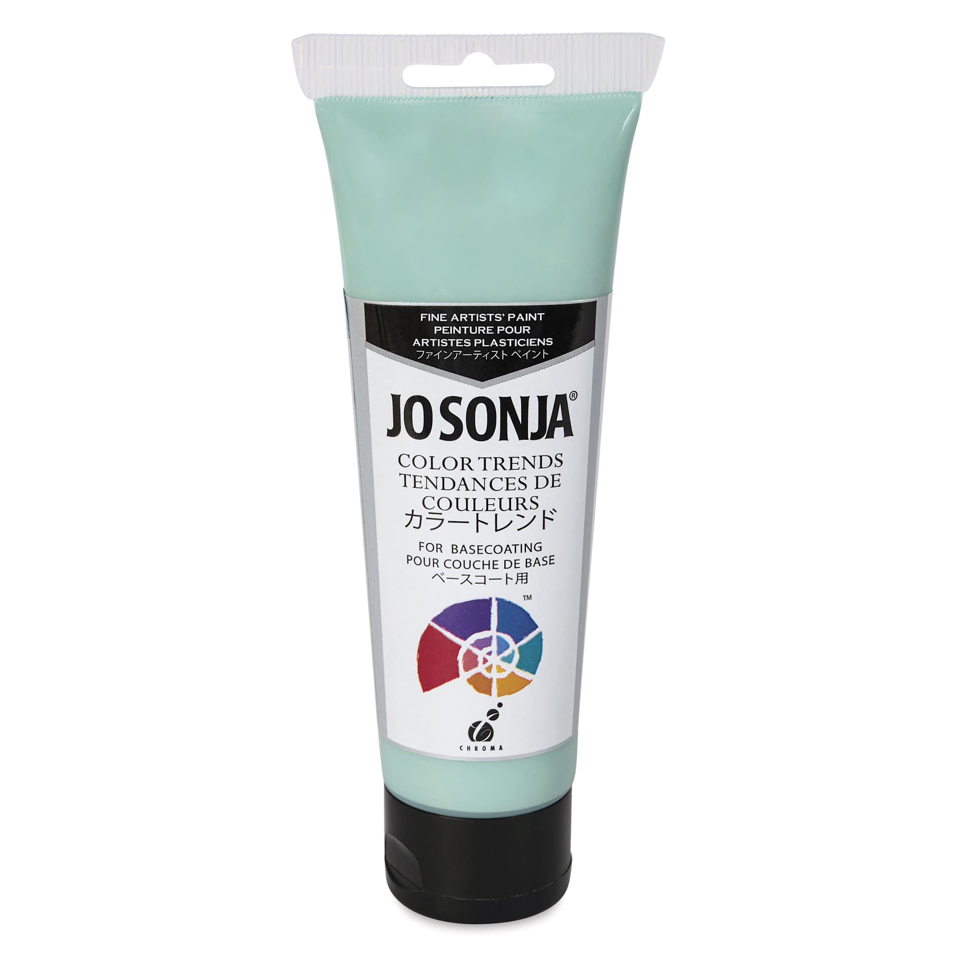 Chroma's Jo Sonja Color Trends Acrylic Paint - Raindrop, 120 ml tube - front