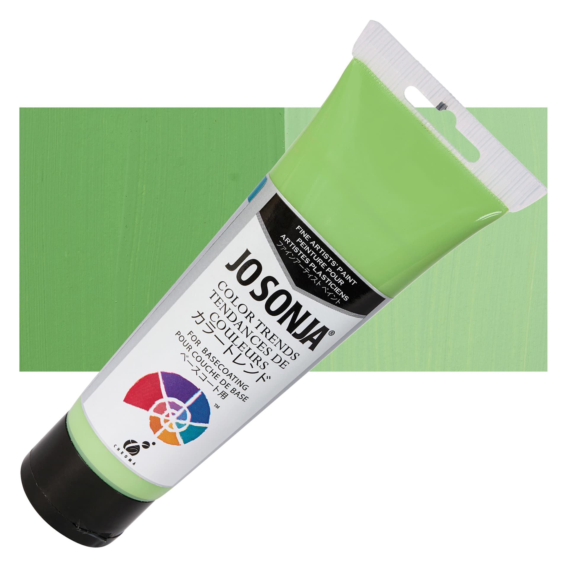Chroma's Jo Sonja Color Trends Acrylic Paint - Seedlings - Tube and Swatch