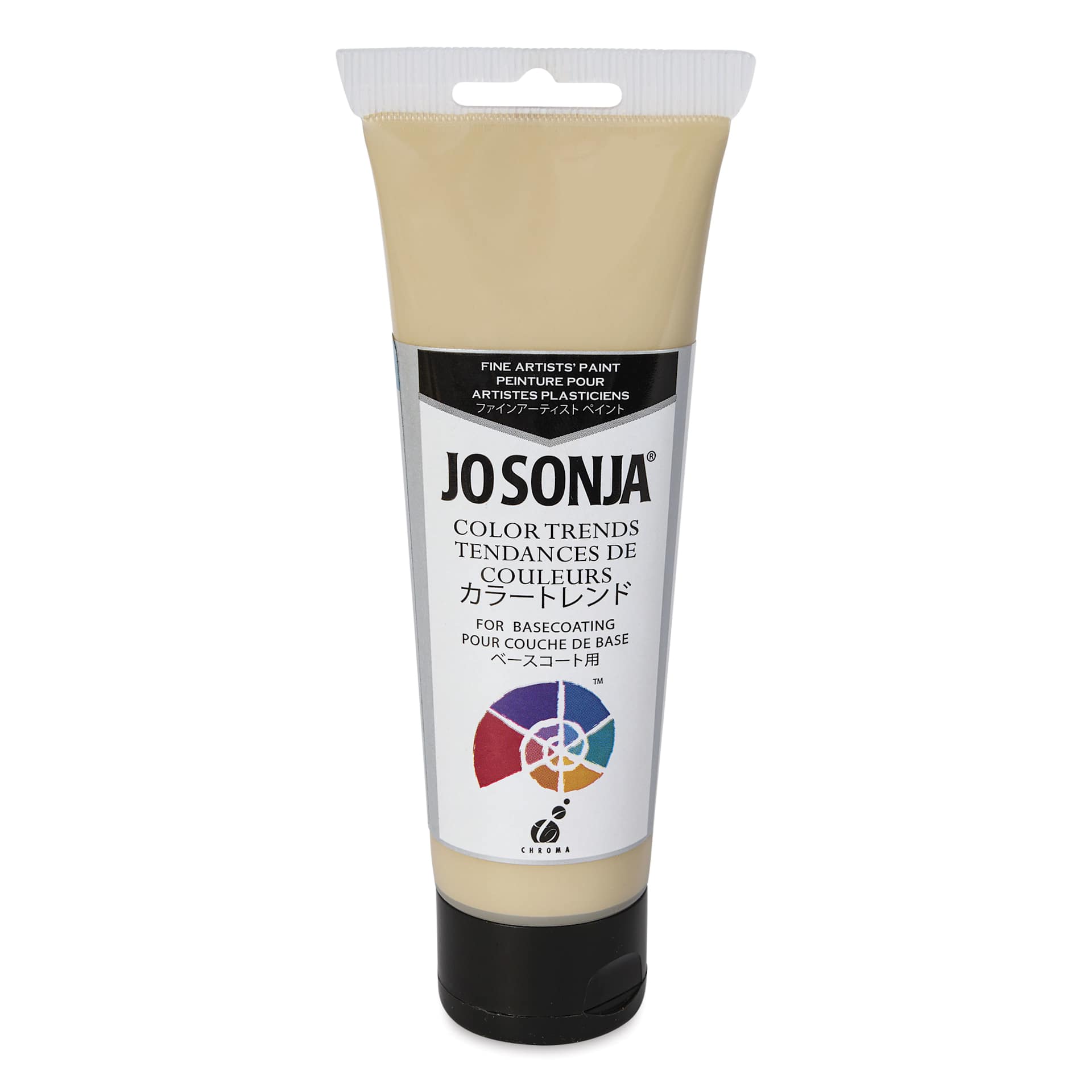 Chroma's Jo Sonja Color Trends Acrylic Paint - Mouse, 120 ml tube - front