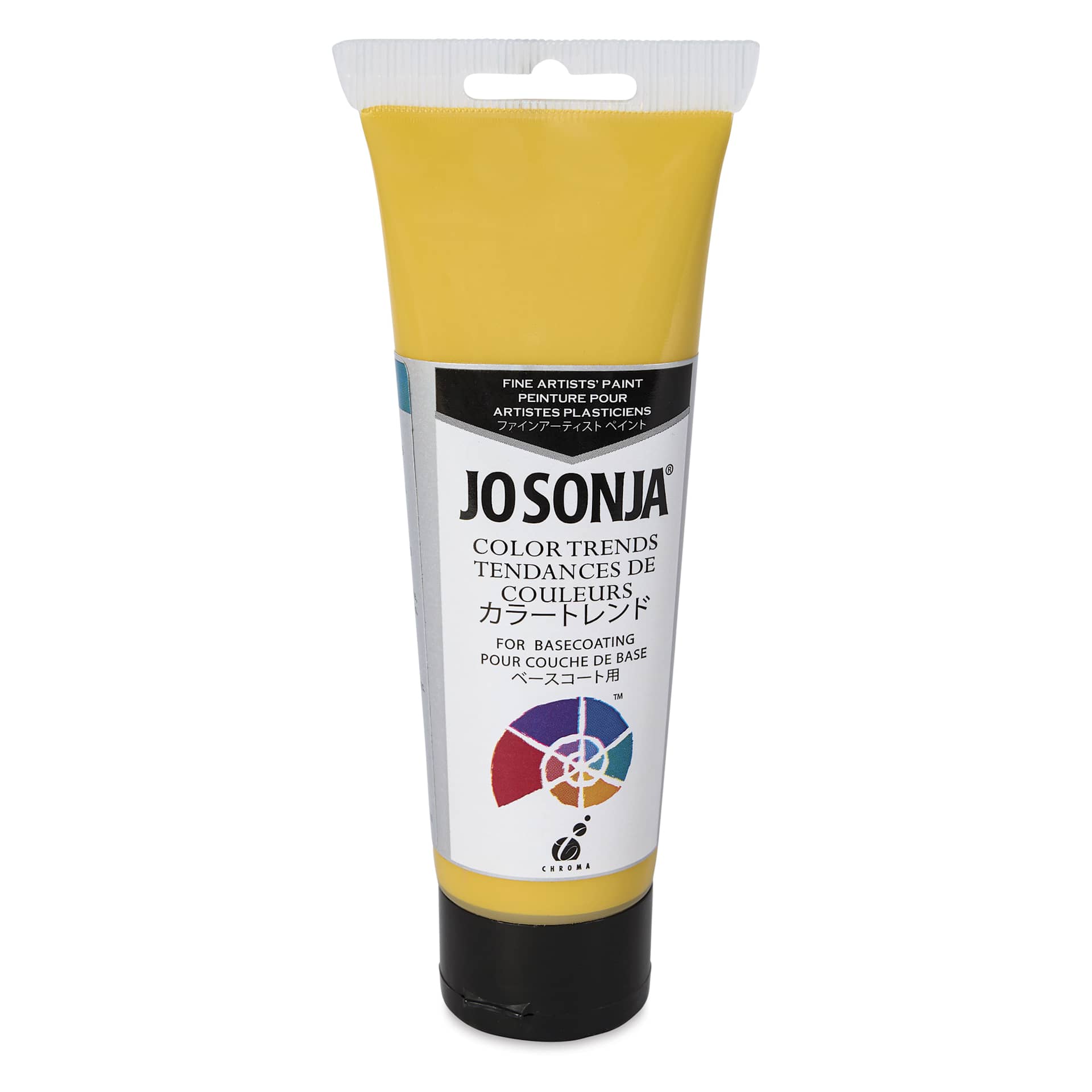 Chroma's Jo Sonja Color Trends Acrylic Paint - Golden Grain, 120 ml tube - front