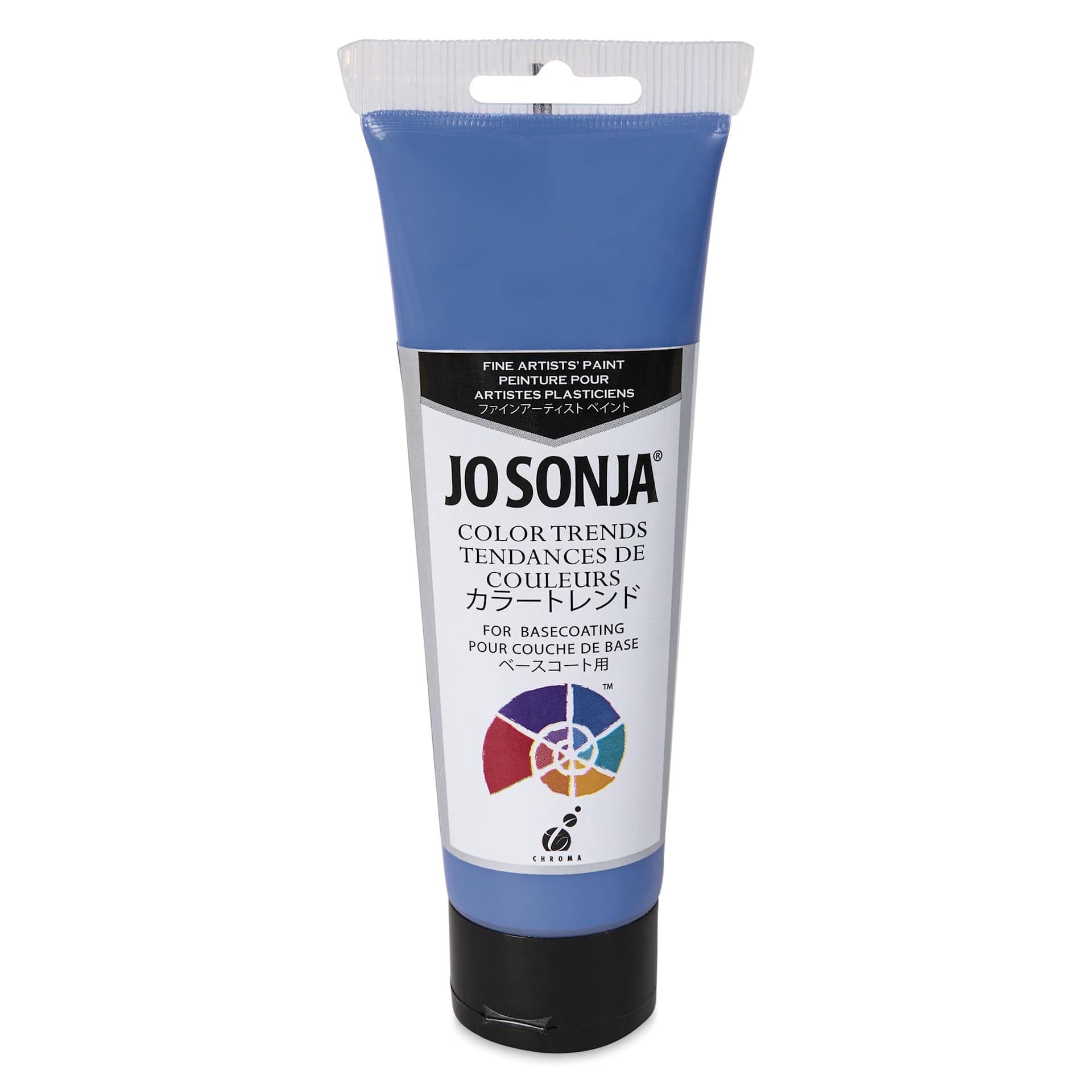 Chroma's Jo Sonja Color Trends Acrylic Paint - Cornflower, 120 ml tube - front