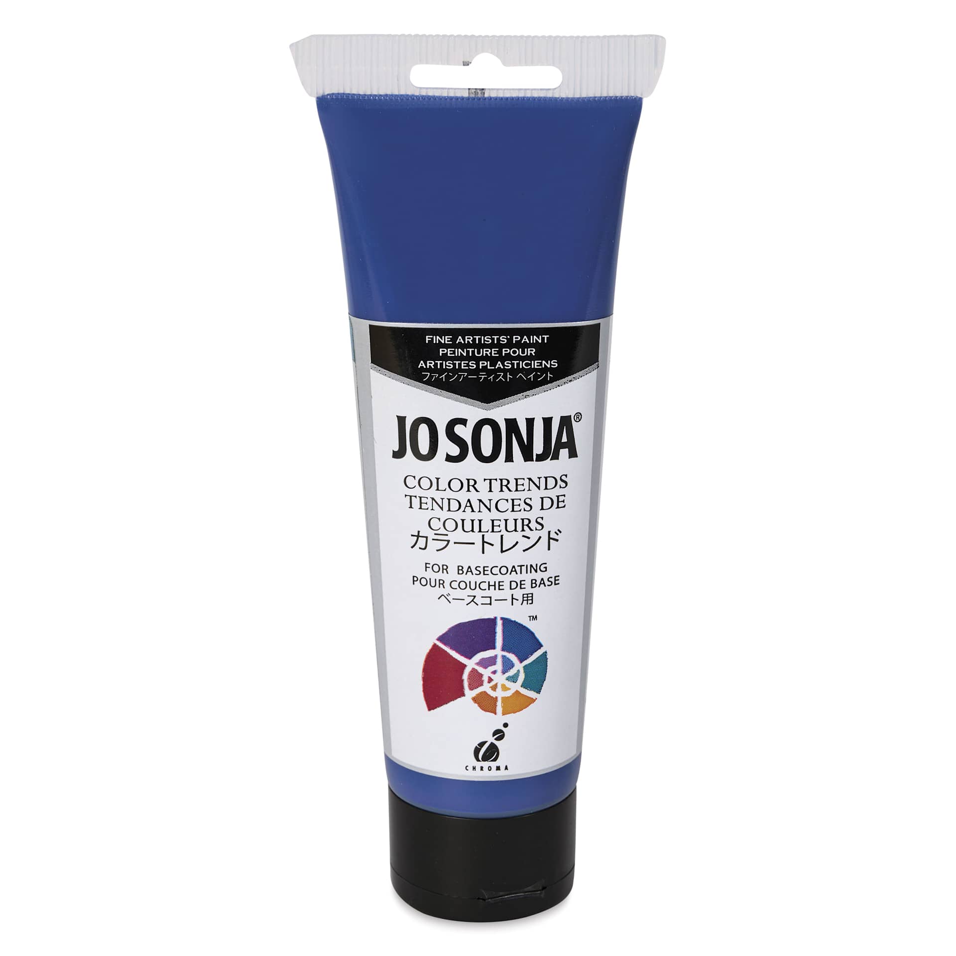 Chroma's Jo Sonja Color Trends Acrylic Paint - Harbour Blue, 120 ml tube - front