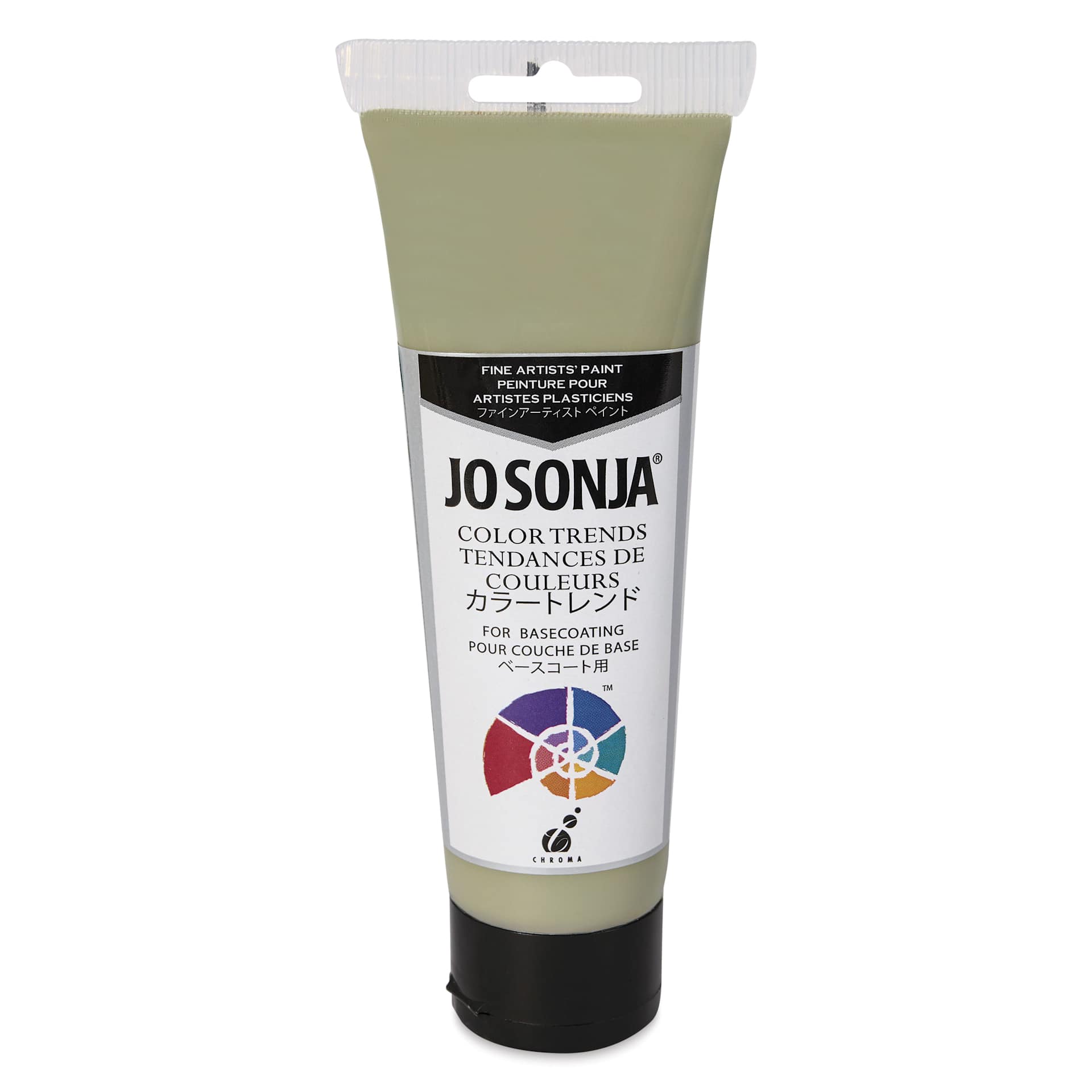 Chroma's Jo Sonja Color Trends Paint - Oakmoss, 4 oz tube - front