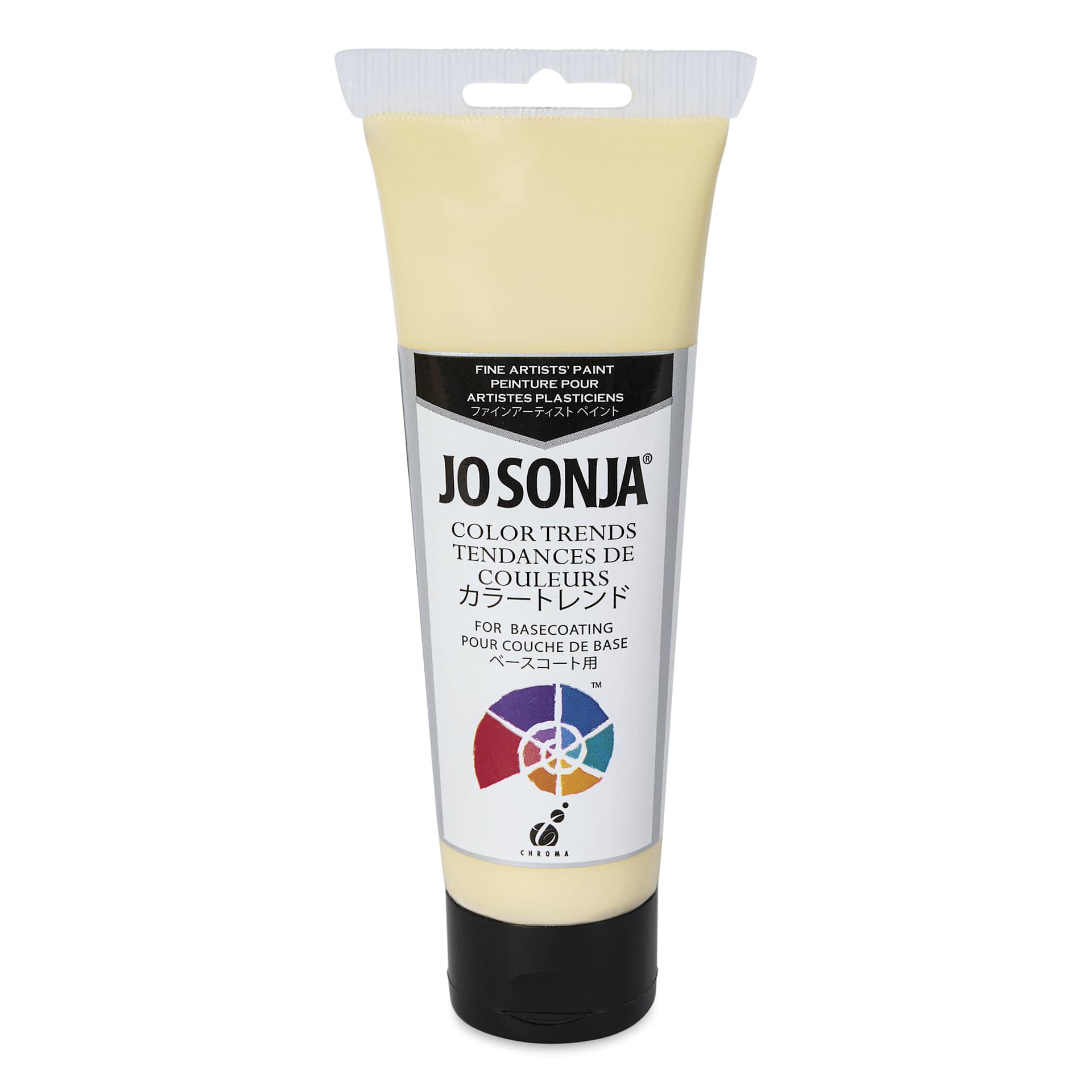 Chroma's Jo Sonja Color Trends Acrylic Paint - Island Sand, 120 ml tube - front