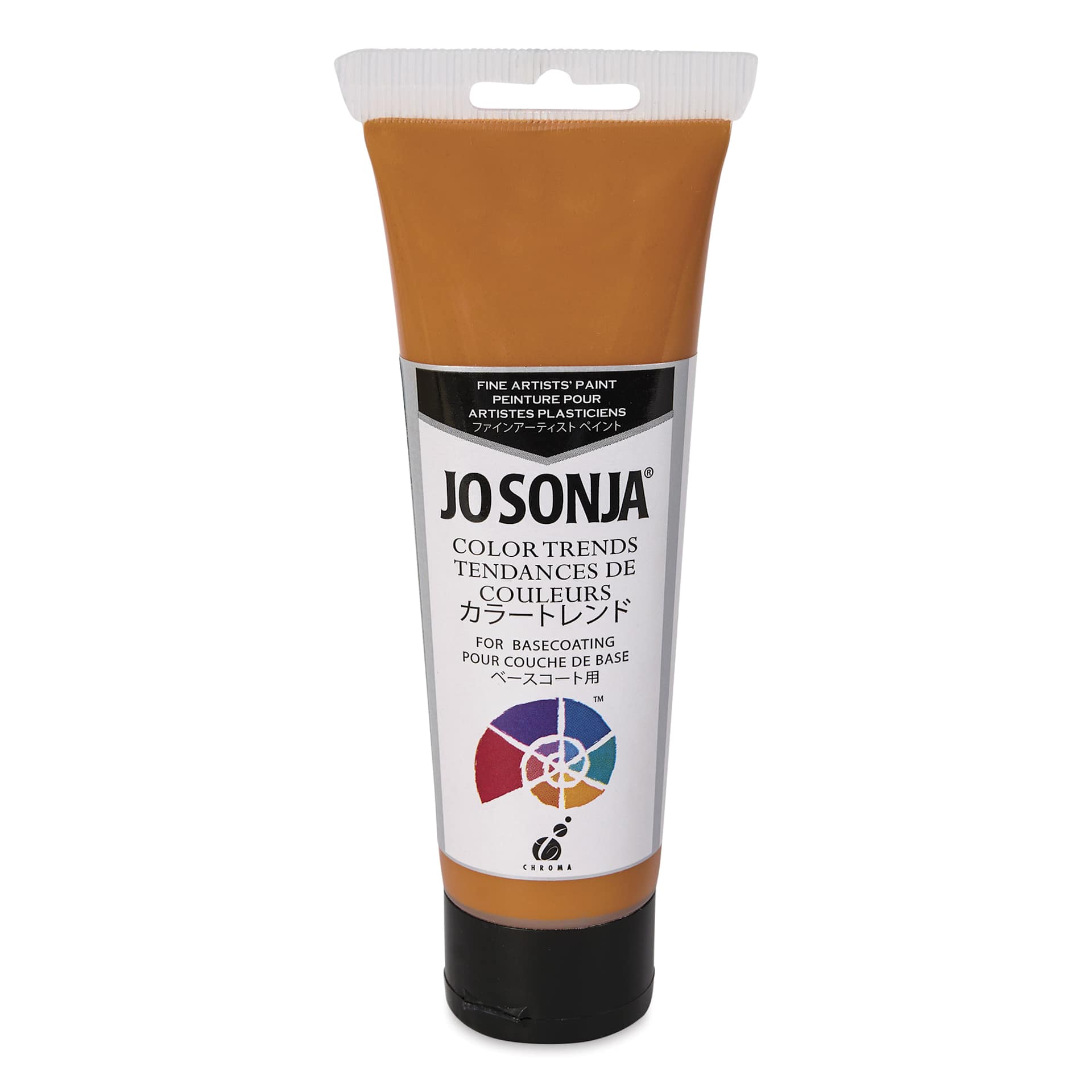 Chroma's Jo Sonja Color Trends Acrylic Paint - Russet, 120 ml tube - front