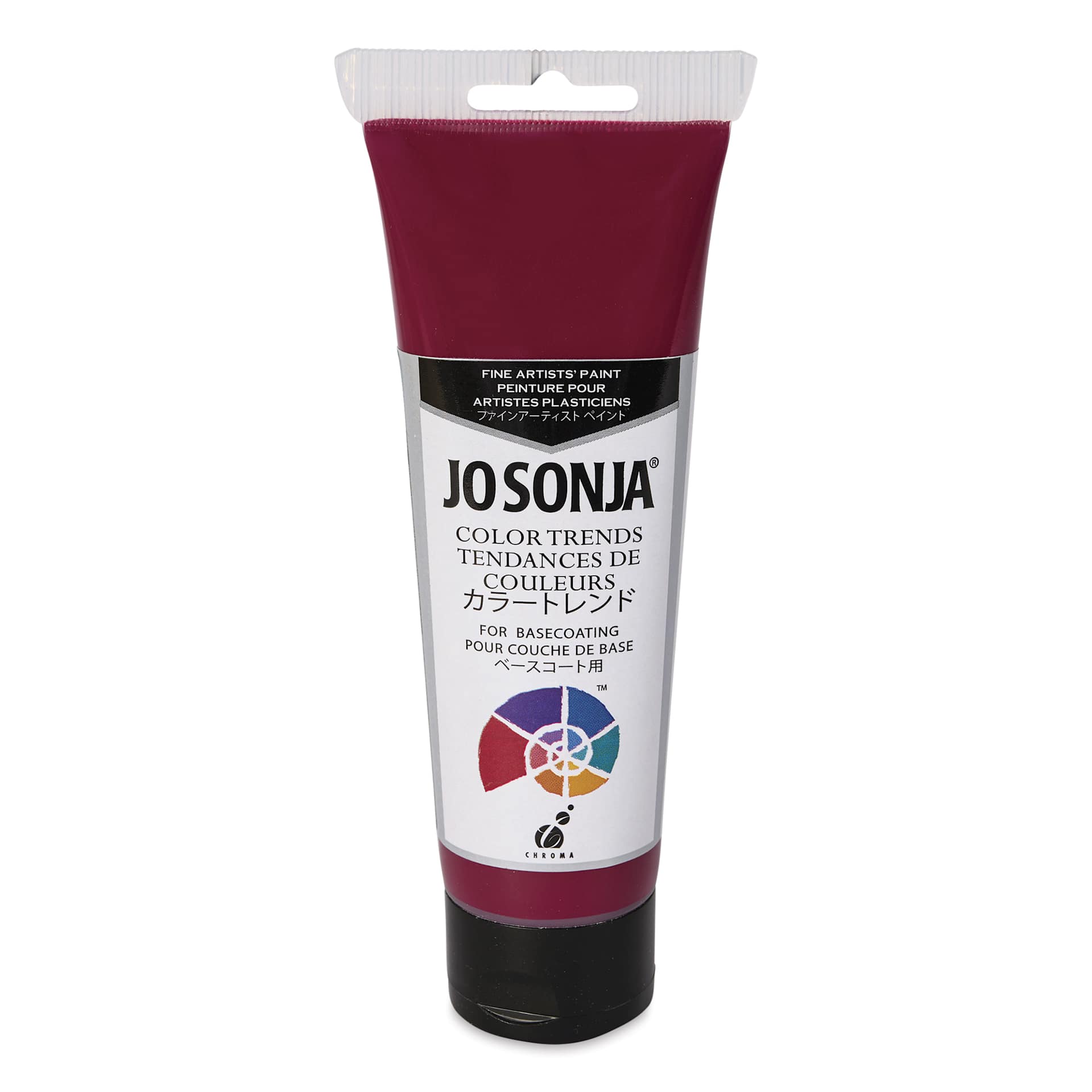 Chroma's Jo Sonja Color Trends Acrylic Paint - Red Maple, 120 ml tube - front