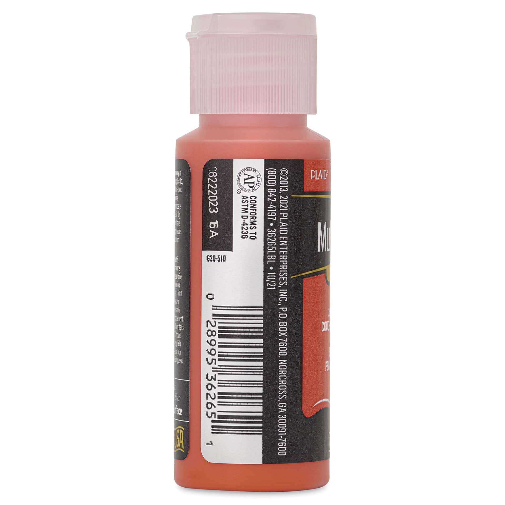 FolkArt Multi-Surface Acrylic Paint - Canyon Sunset, 59 ml bottle side