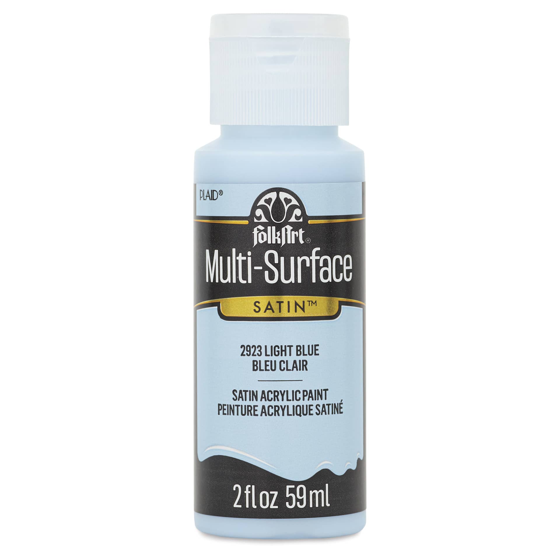 FolkArt Multi-Surface Acrylic Paint - Light Blue, 59 ml