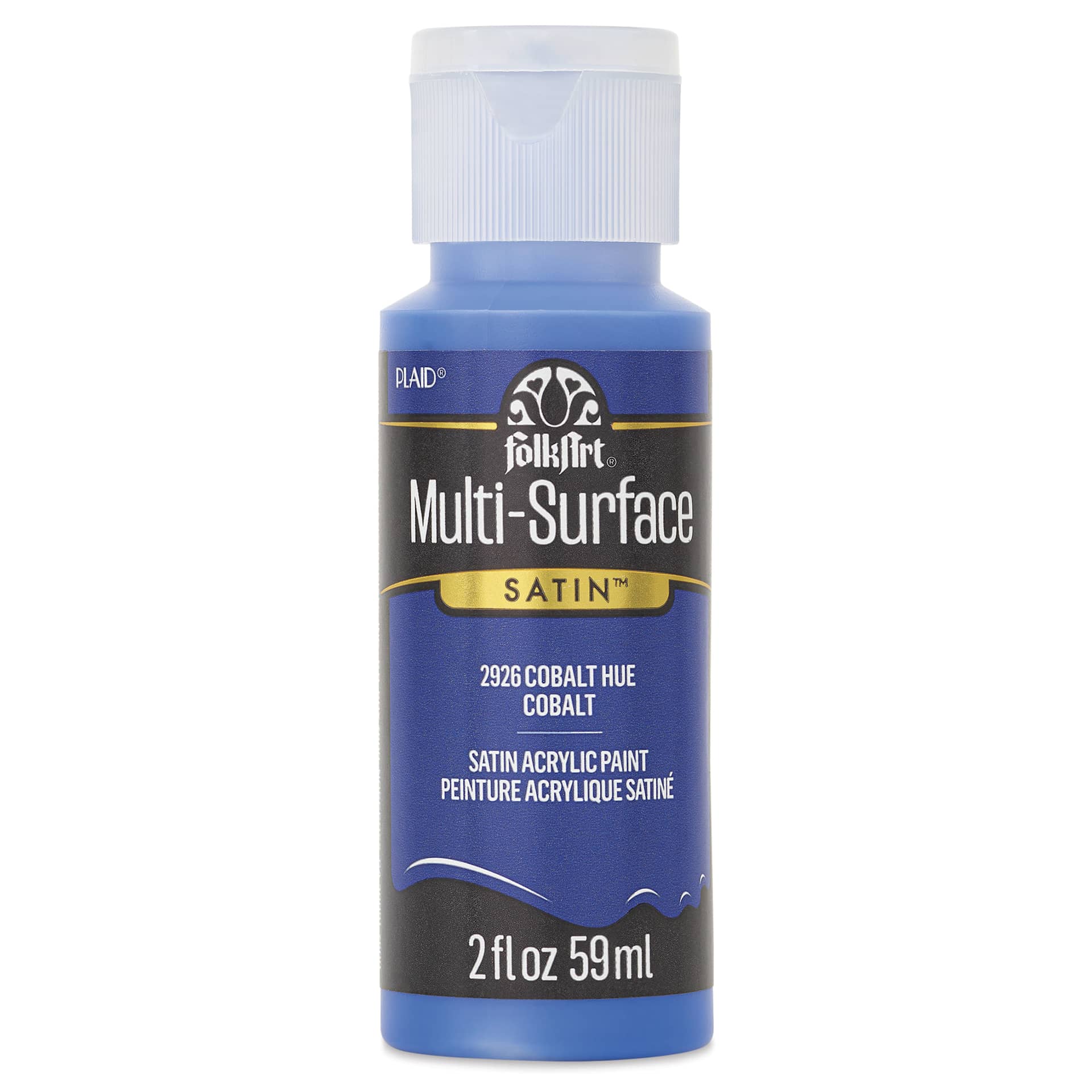 FolkArt Multi-Surface Acrylic Paint - Cobalt Hue, 59 ml