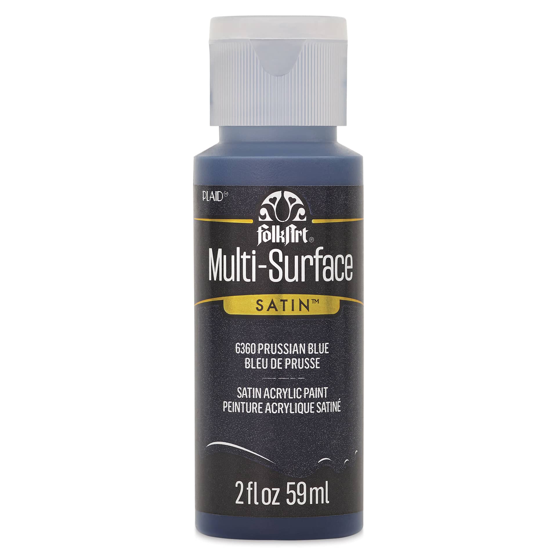 FolkArt Multi-Surface Acrylic Paint - Prussian Blue, 59 ml