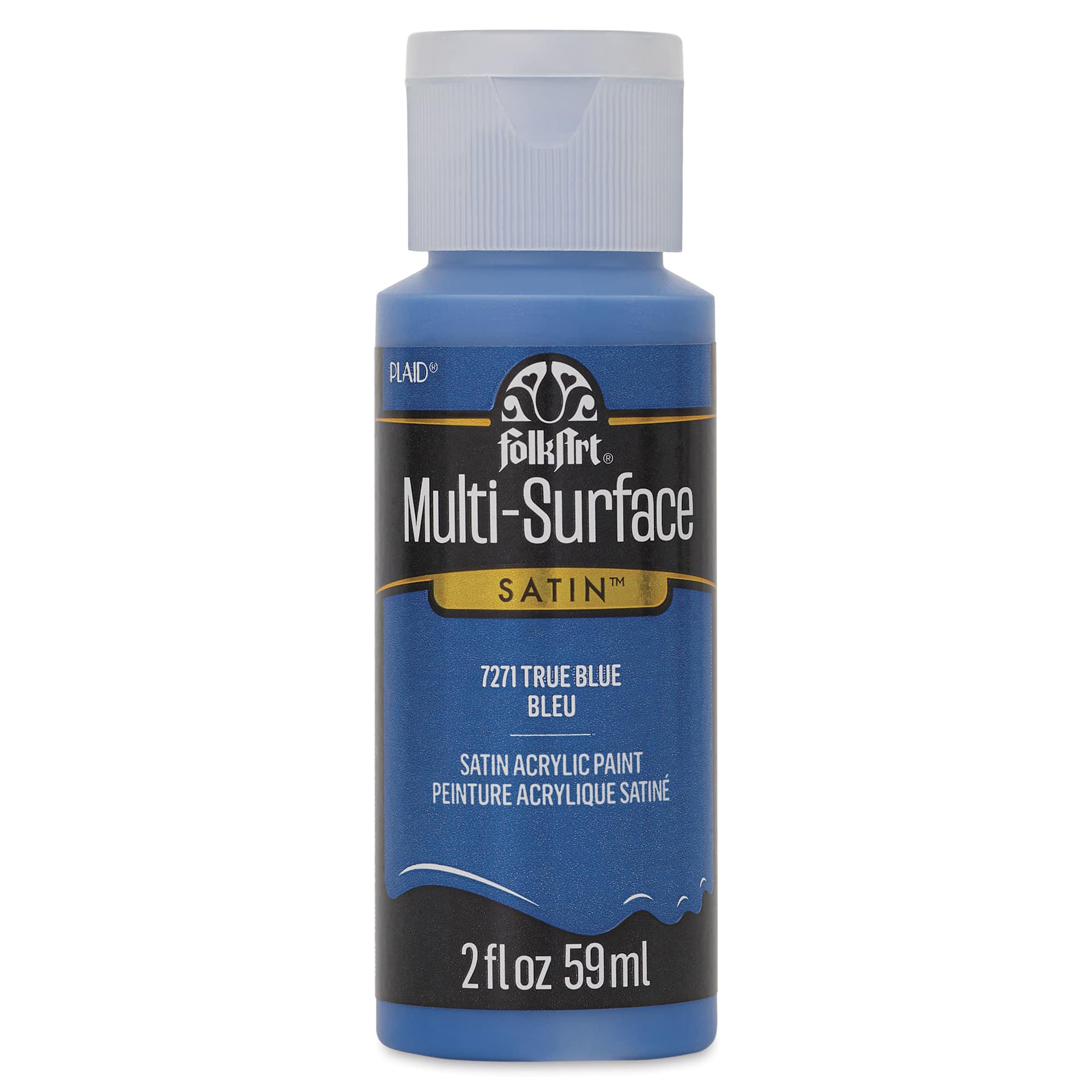 FolkArt Multi-Surface Acrylic Paint - True Blue, 59 ml