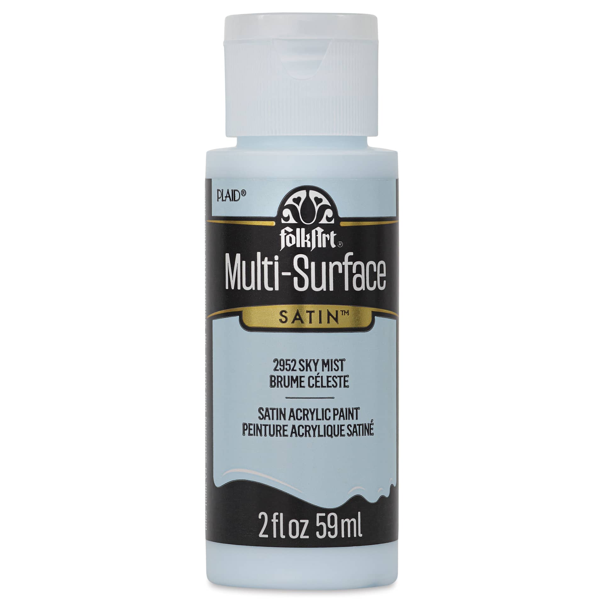 FolkArt Multi-Surface Acrylic Paint - Sky Mist, 59 ml
