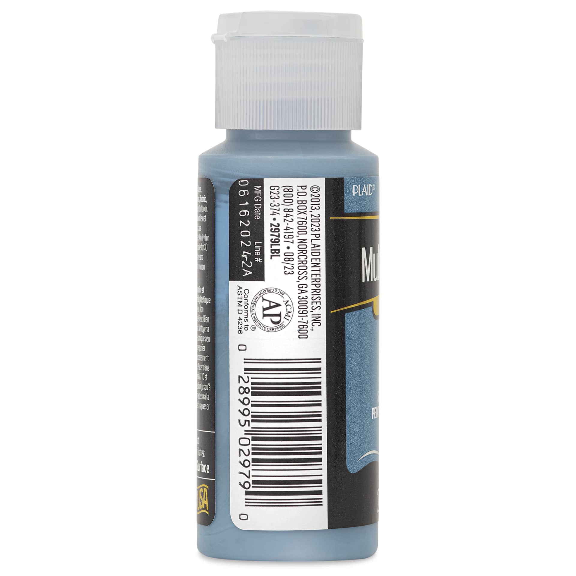 FolkArt Multi-Surface Acrylic Paint - Skyline, 59 ml bottle side