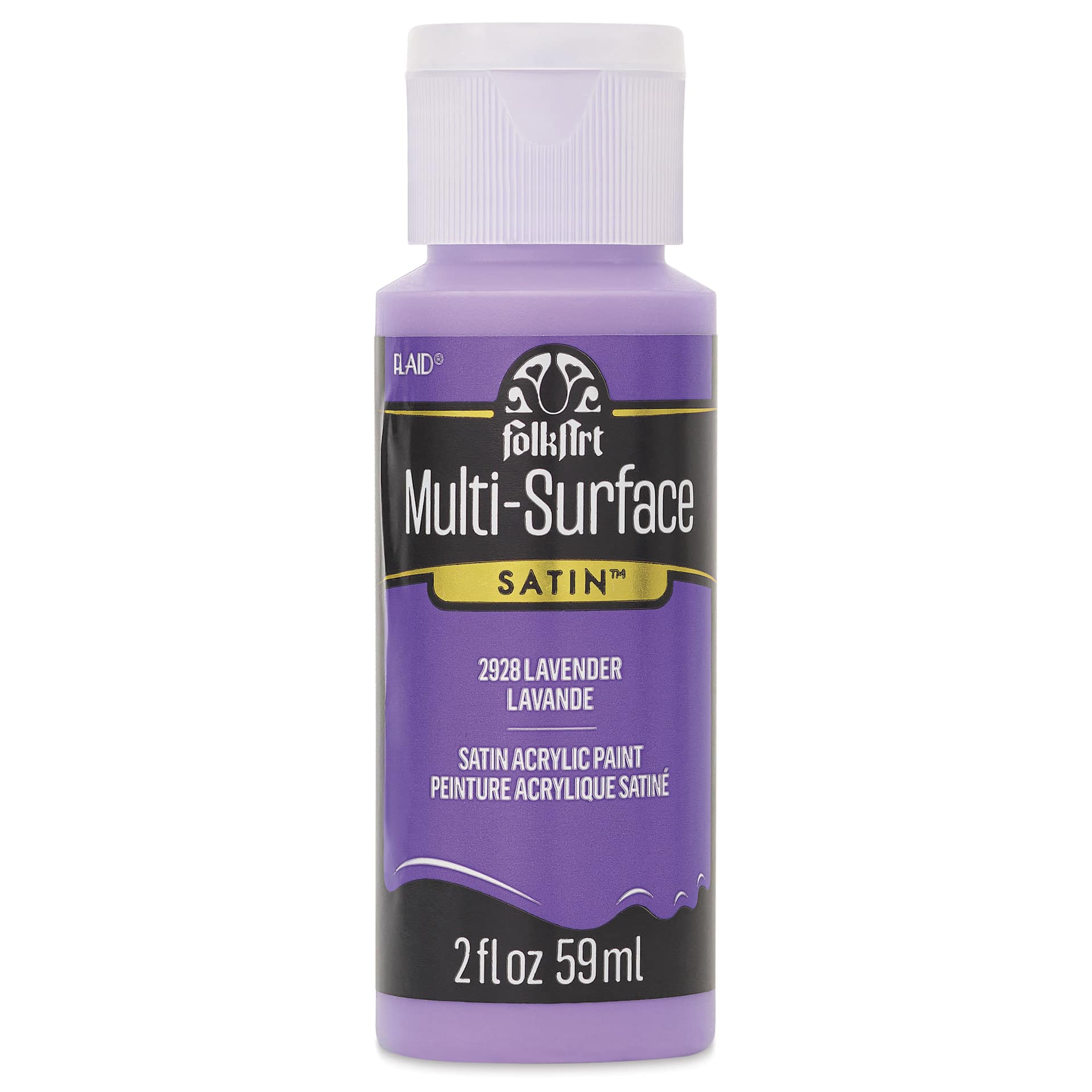 FolkArt Multi-Surface Acrylic Paint - Lavender, 59 ml