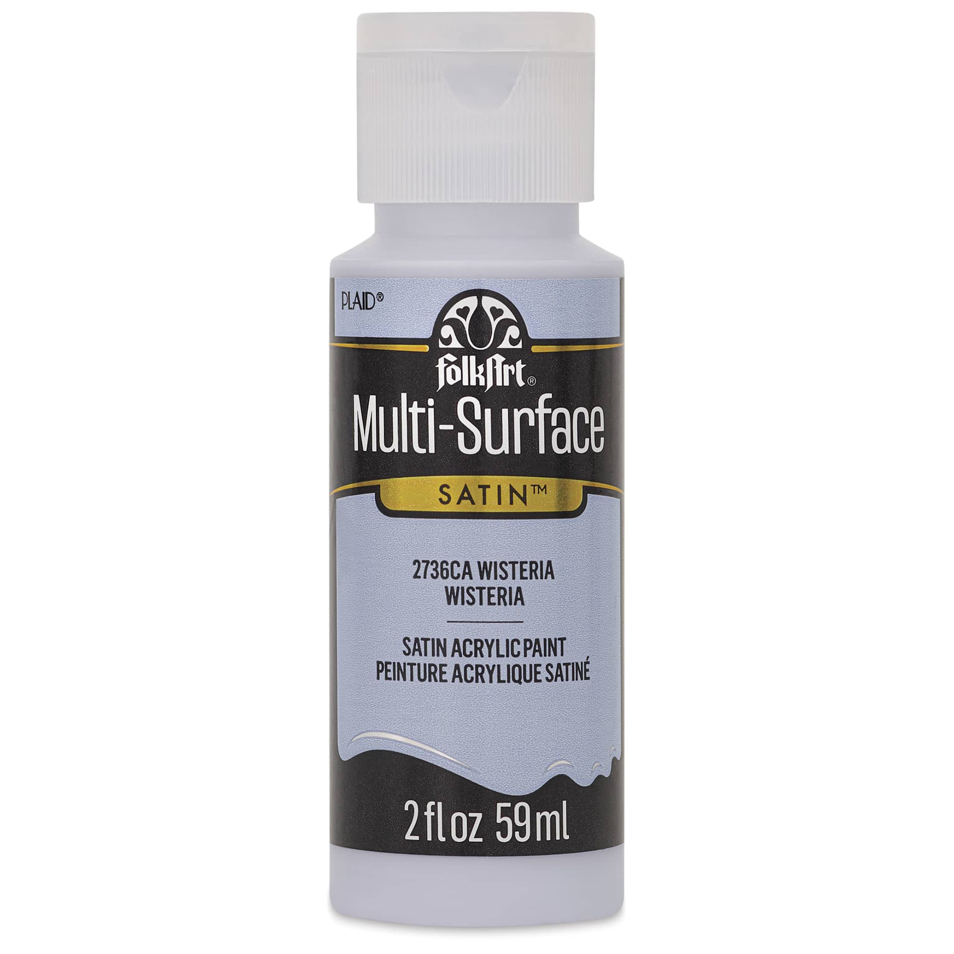 FolkArt Multi-Surface Acrylic Paint - Wisteria, 59 ml