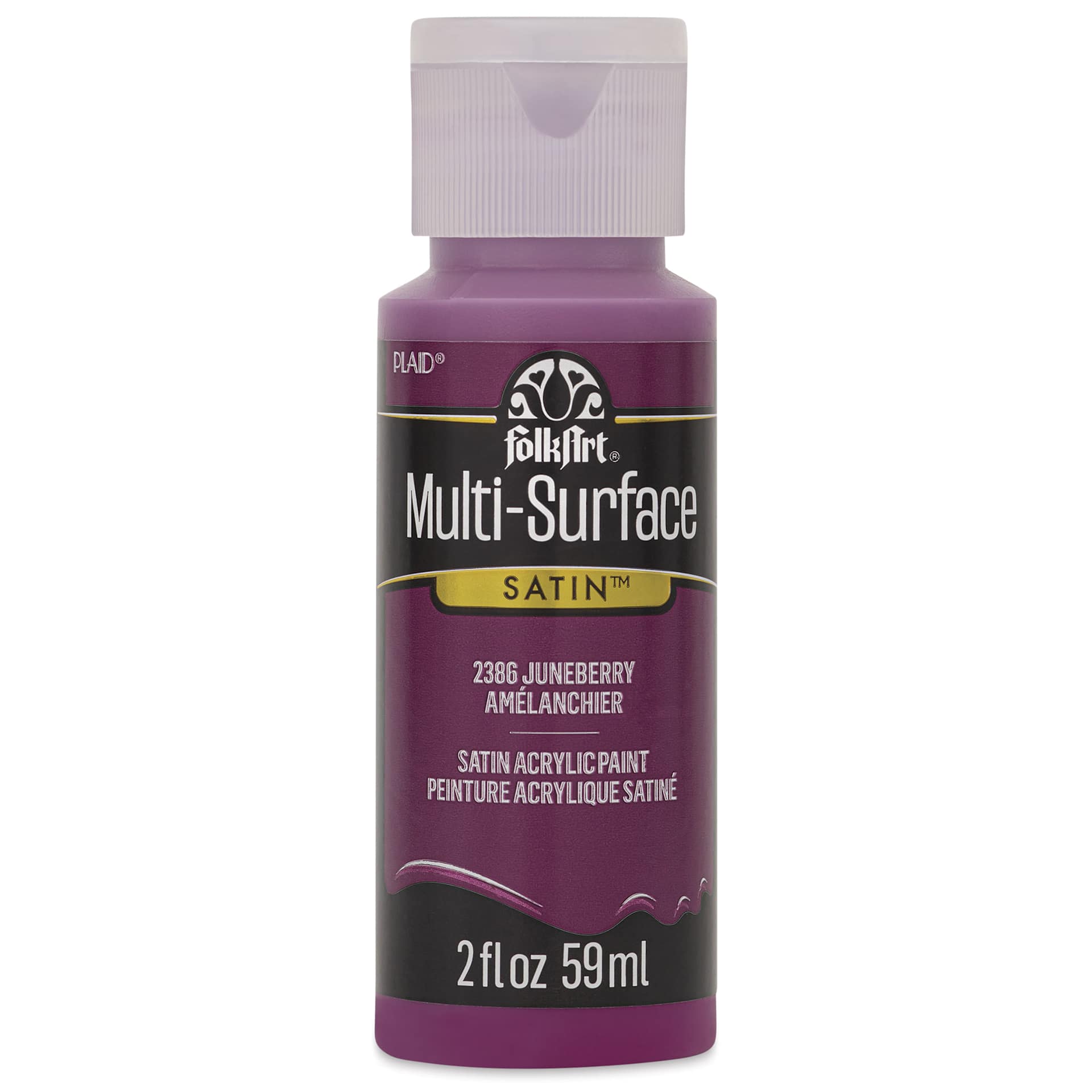 FolkArt Multi-Surface Acrylic Paint - Juneberry, 59 ml