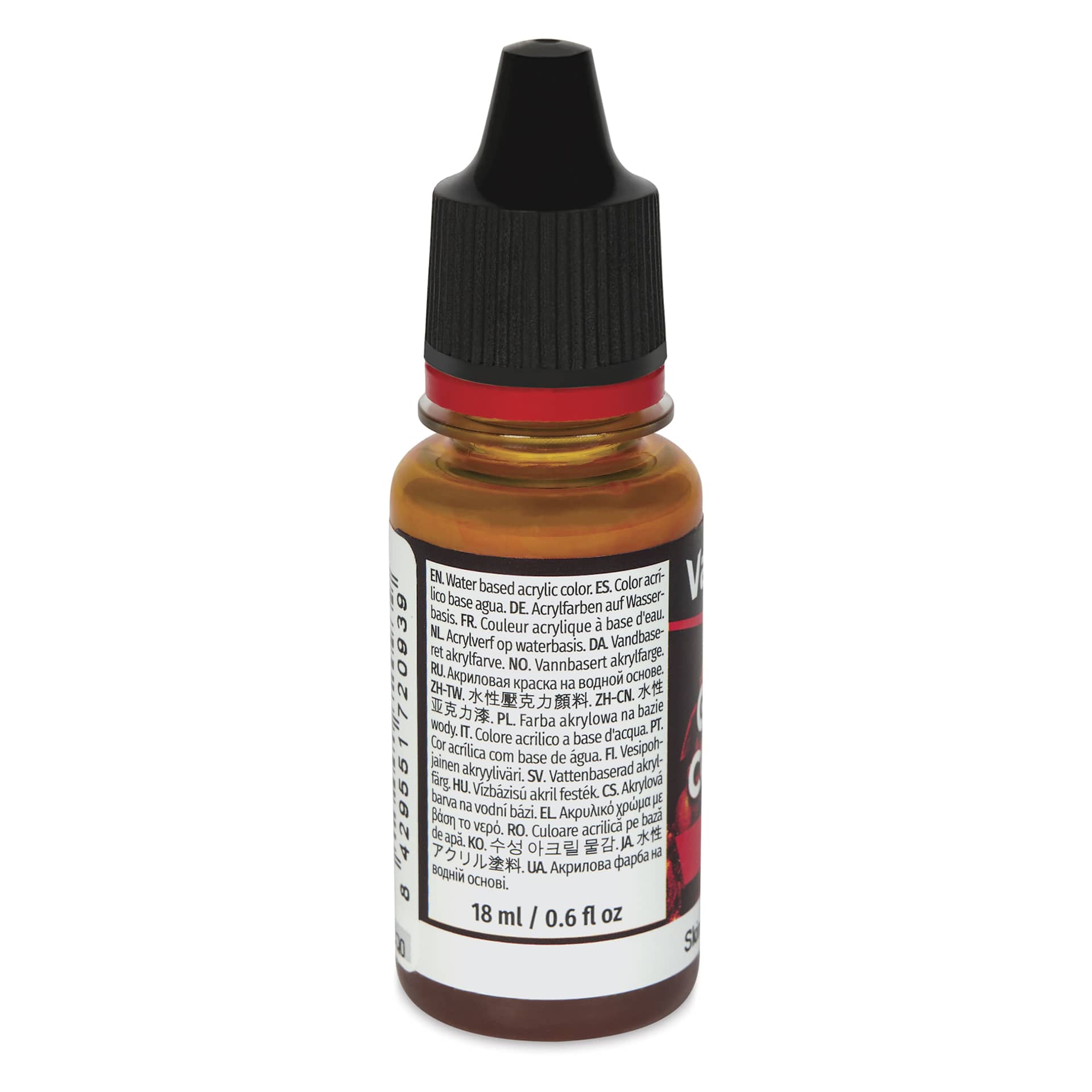 Vallejo Game Color Ink - Skin, 18 ml - back of bottle