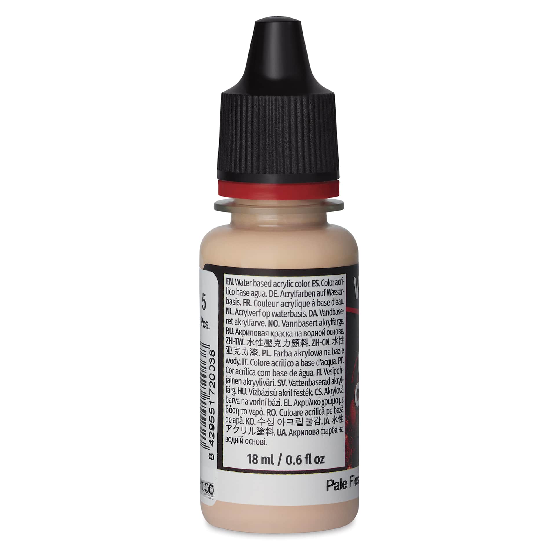 Vallejo Game Color Acrylic Paint - Pale Flesh, 18 ml - side