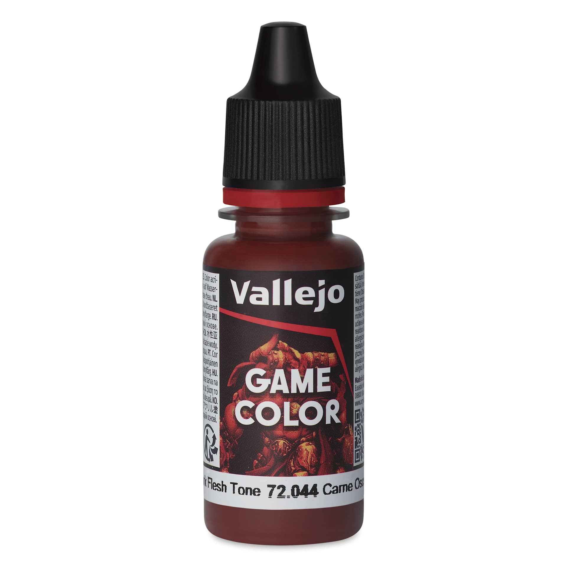 Vallejo Game Color Acrylic Paint - Dark Fleshtone, 18 ml - front