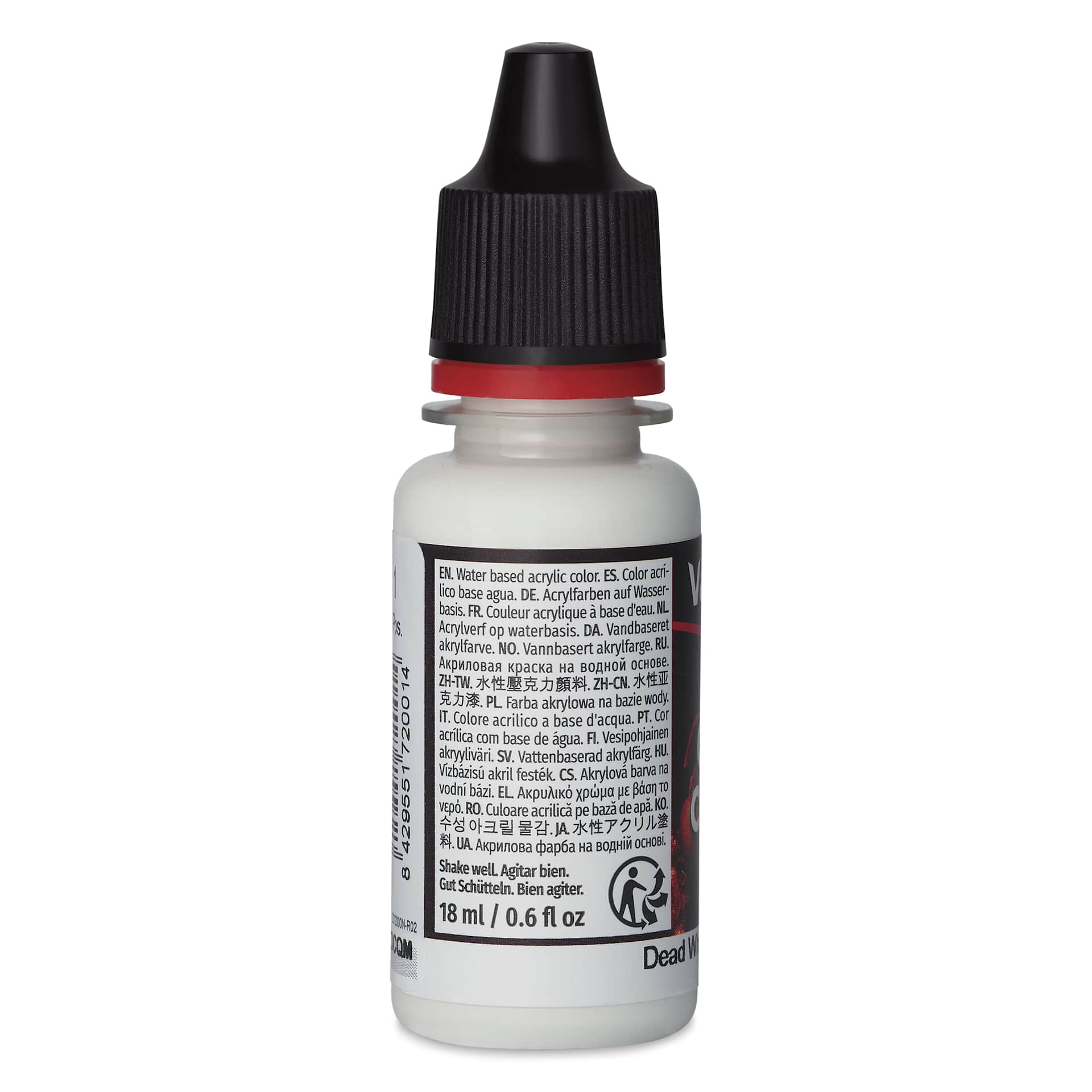 Vallejo Game Color Acrylic Paint - Dead White, 18 ml - side