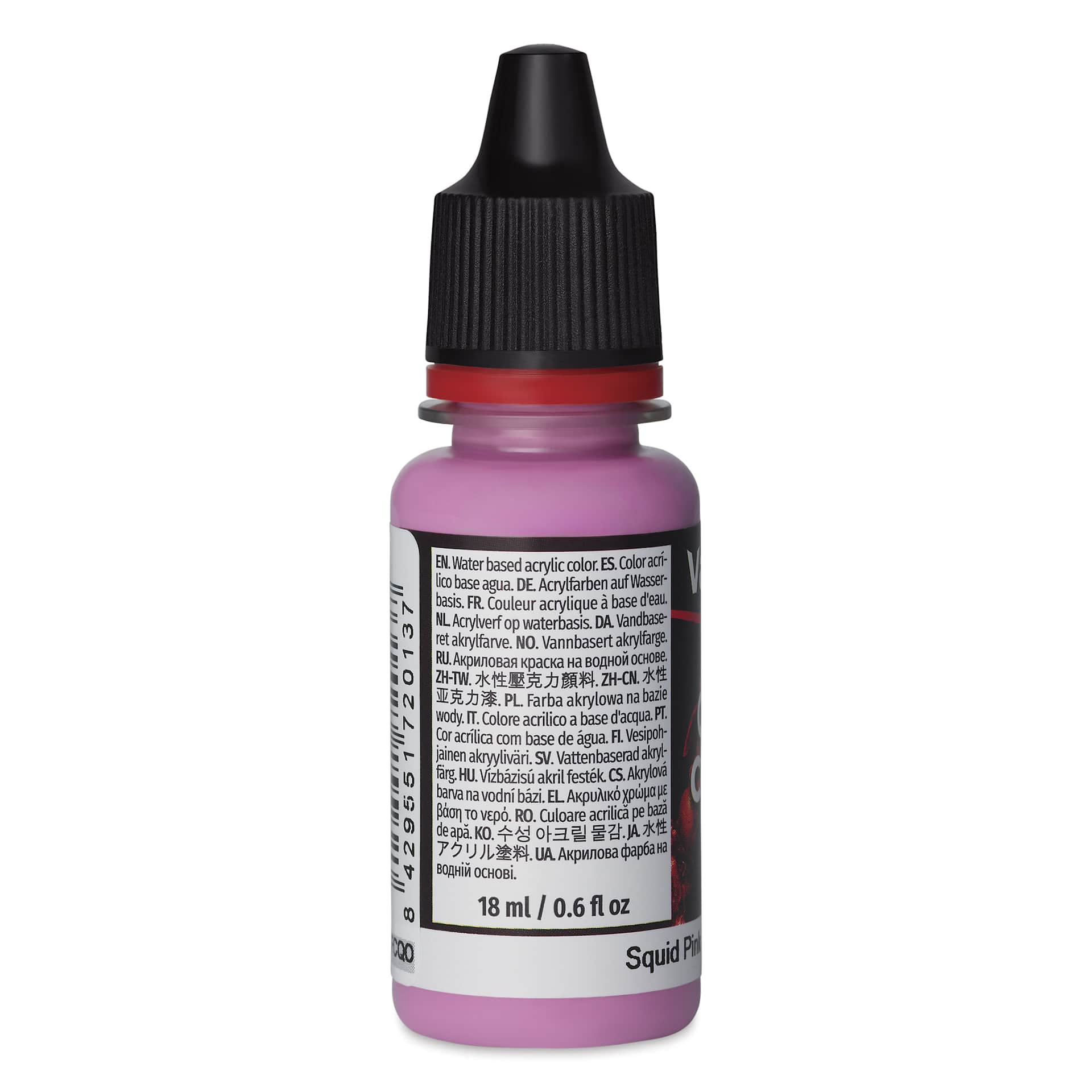 Vallejo Game Color Acrylic Paint - Squid Pink, 18 ml - side