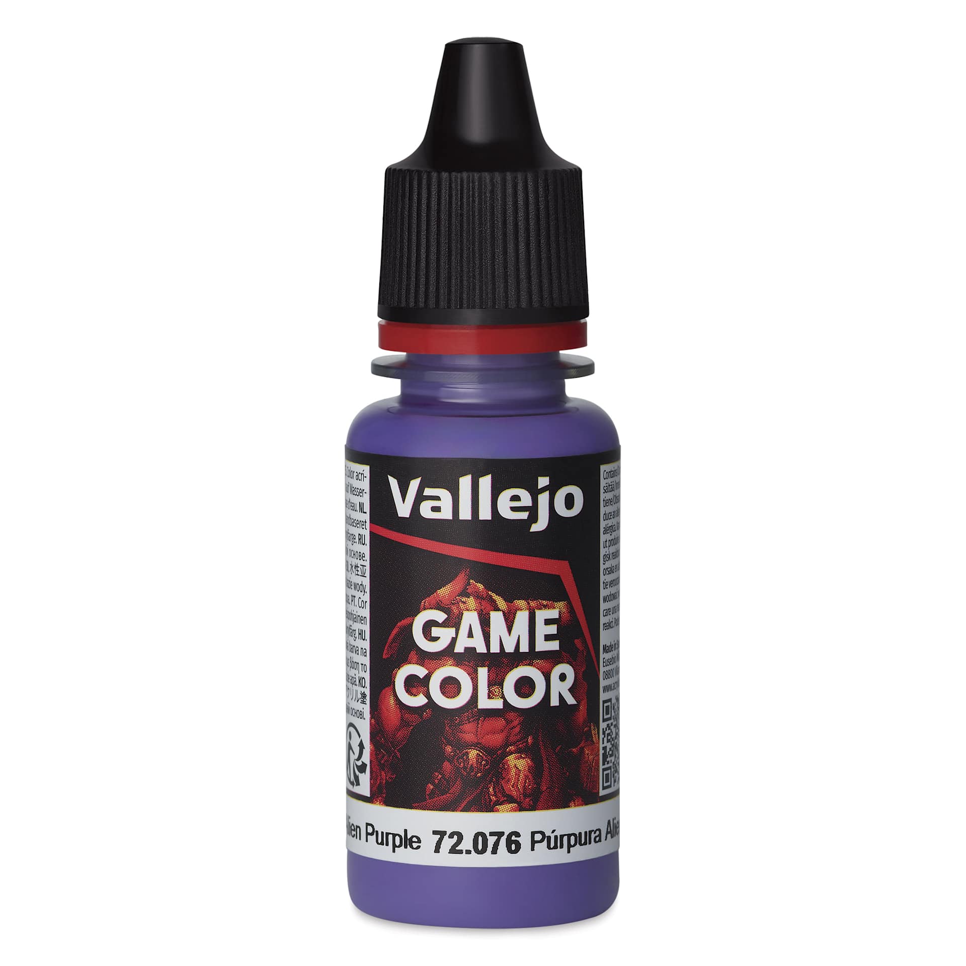 Vallejo Game Color Acrylic Paint - Alien Purple, 18 ml - front