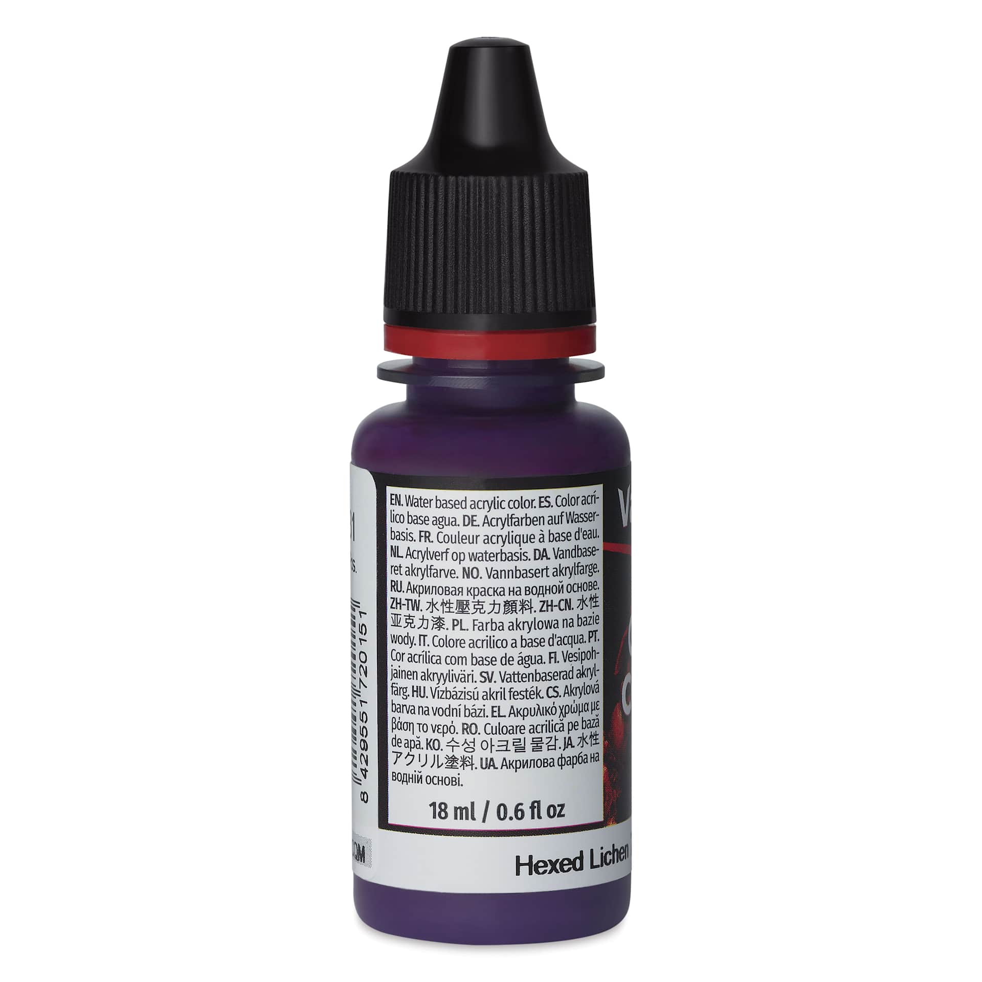 Vallejo Game Color Acrylic Paint - Hexed Lichen, 18 ml - side