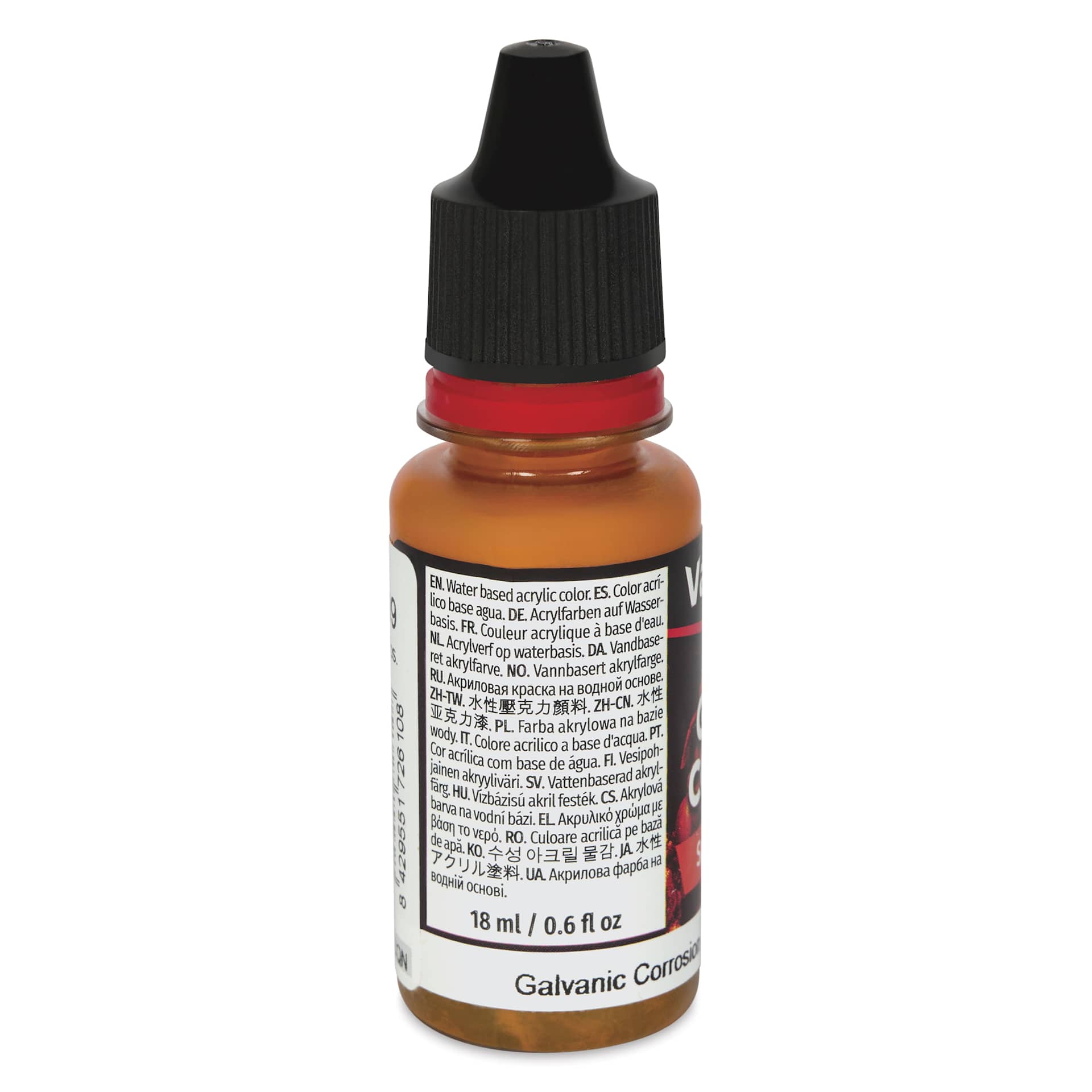 Vallejo Game Color Special FX Acrylic Paint - Galvanic Corrosion, 18 ml - back