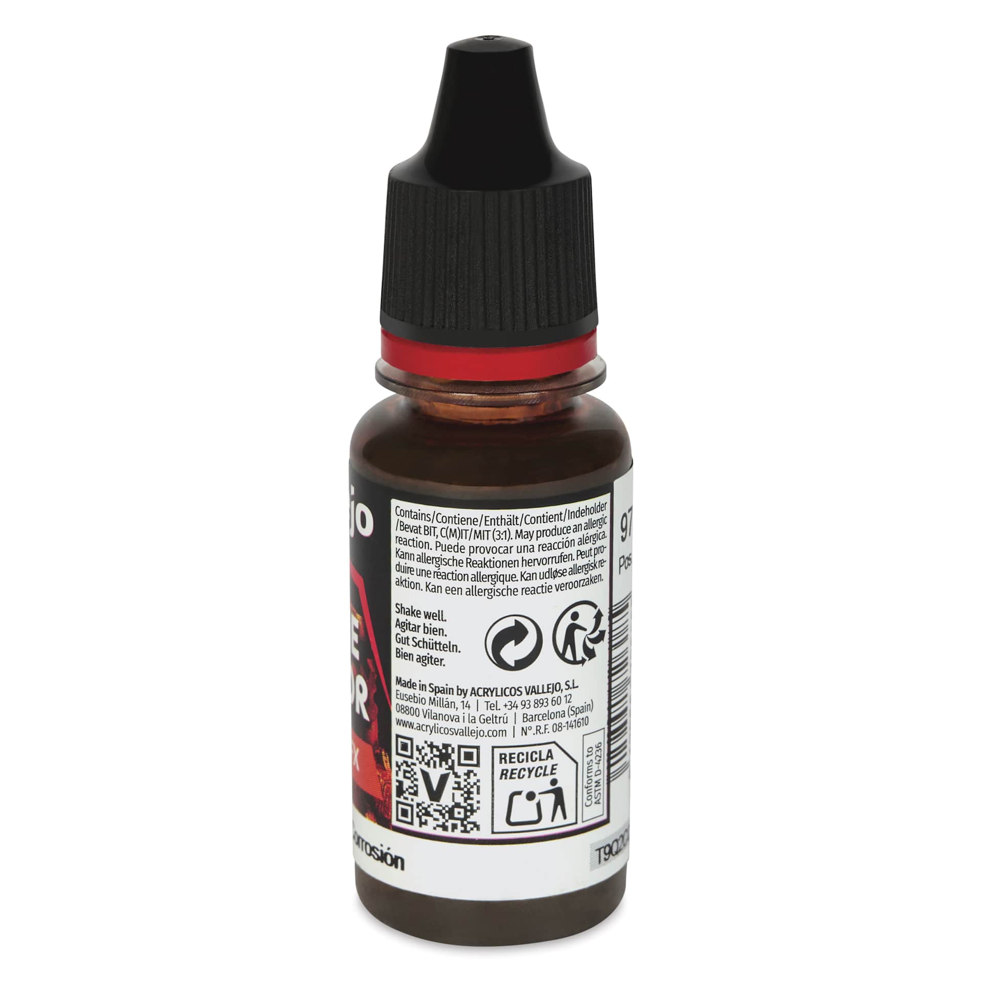 Vallejo Acrylic Xpress Color Paint - Corrosion, 18 ml - side