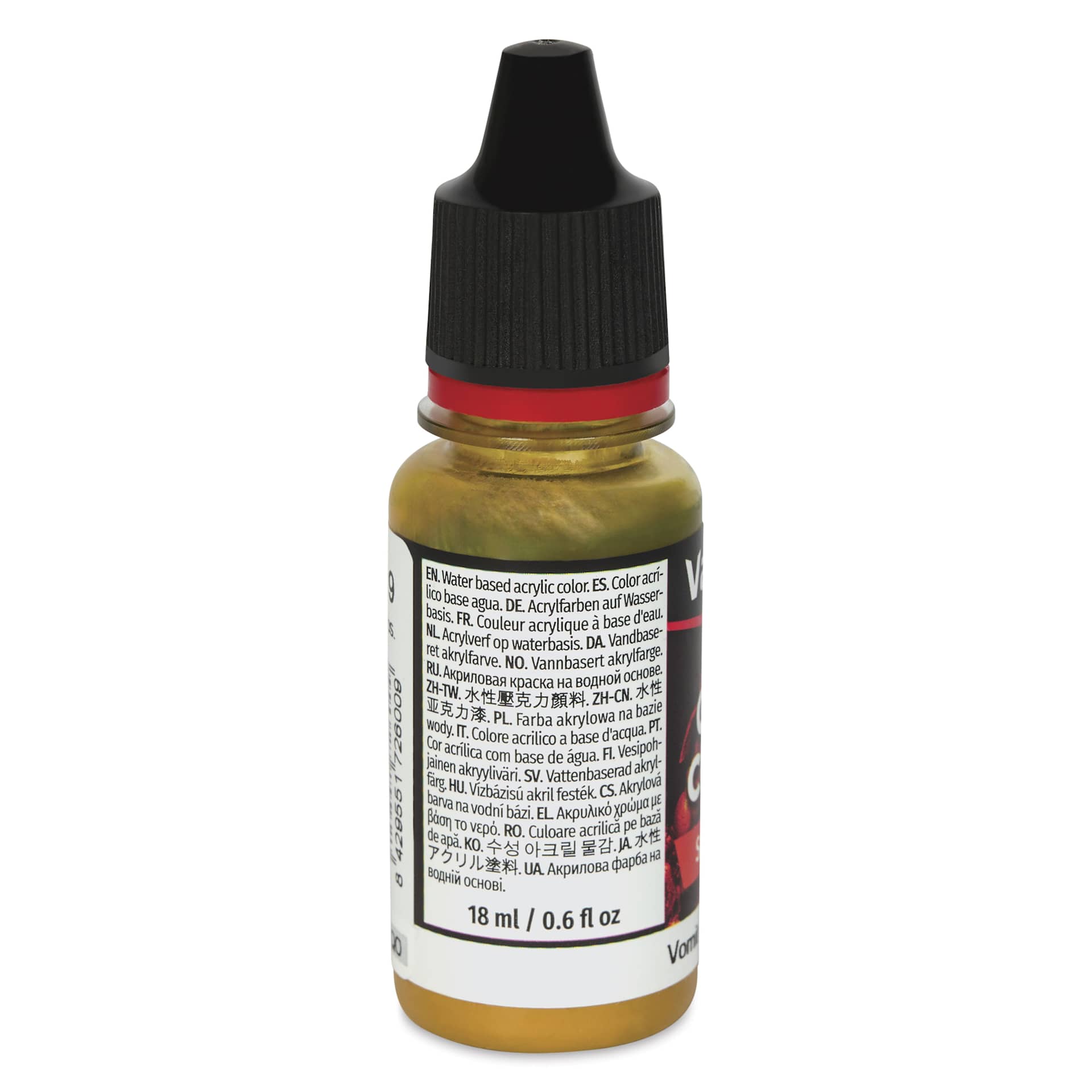 Vallejo Game Color Special FX Acrylic Paint - Vomit, 18 ml - back