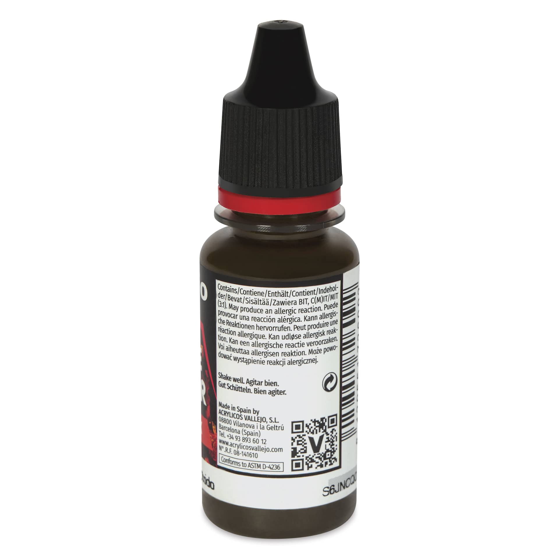 Vallejo Game Color Special FX Acrylic Paint - Rust, 18 ml - side