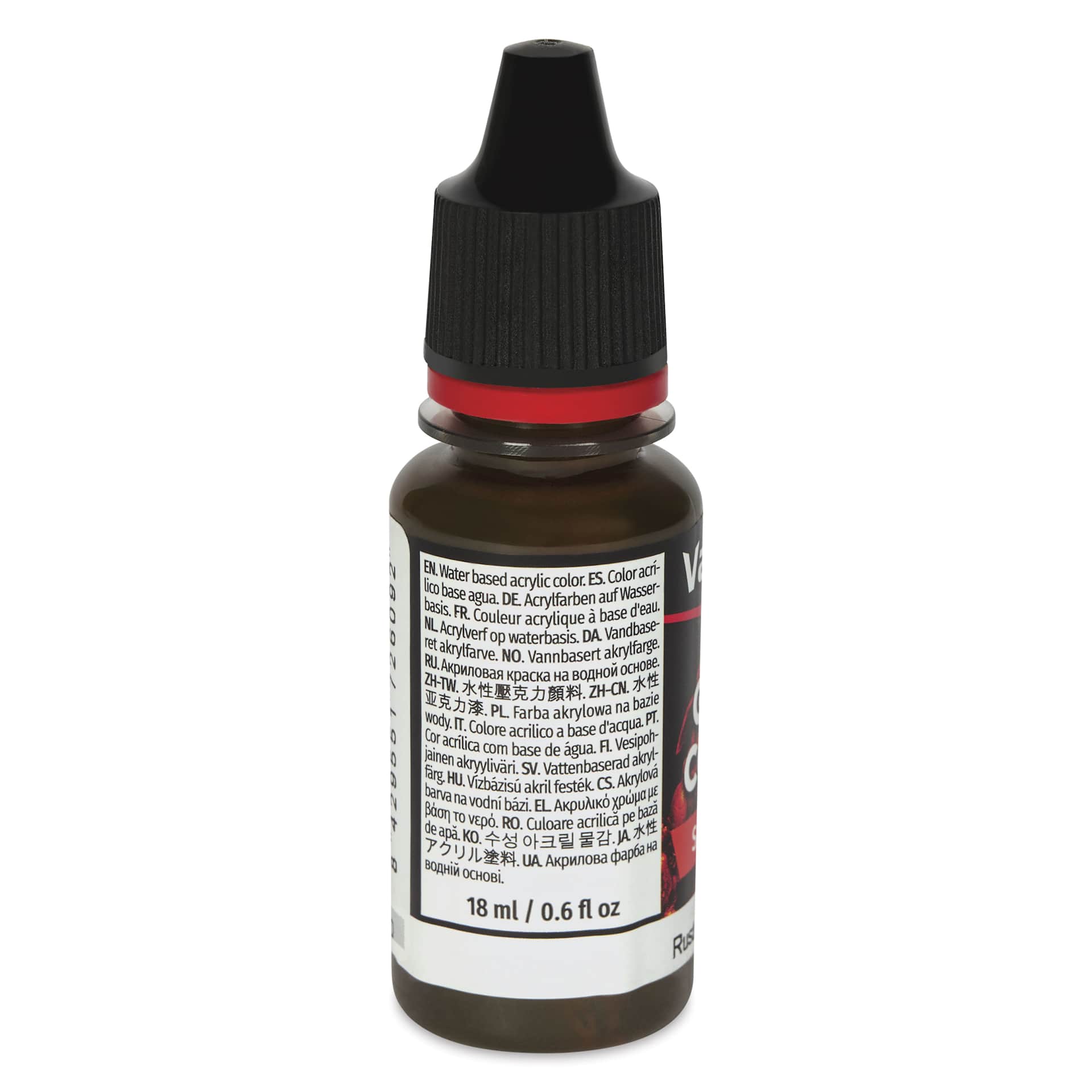 Vallejo Game Color Special FX Acrylic Paint - Rust, 18 ml - back