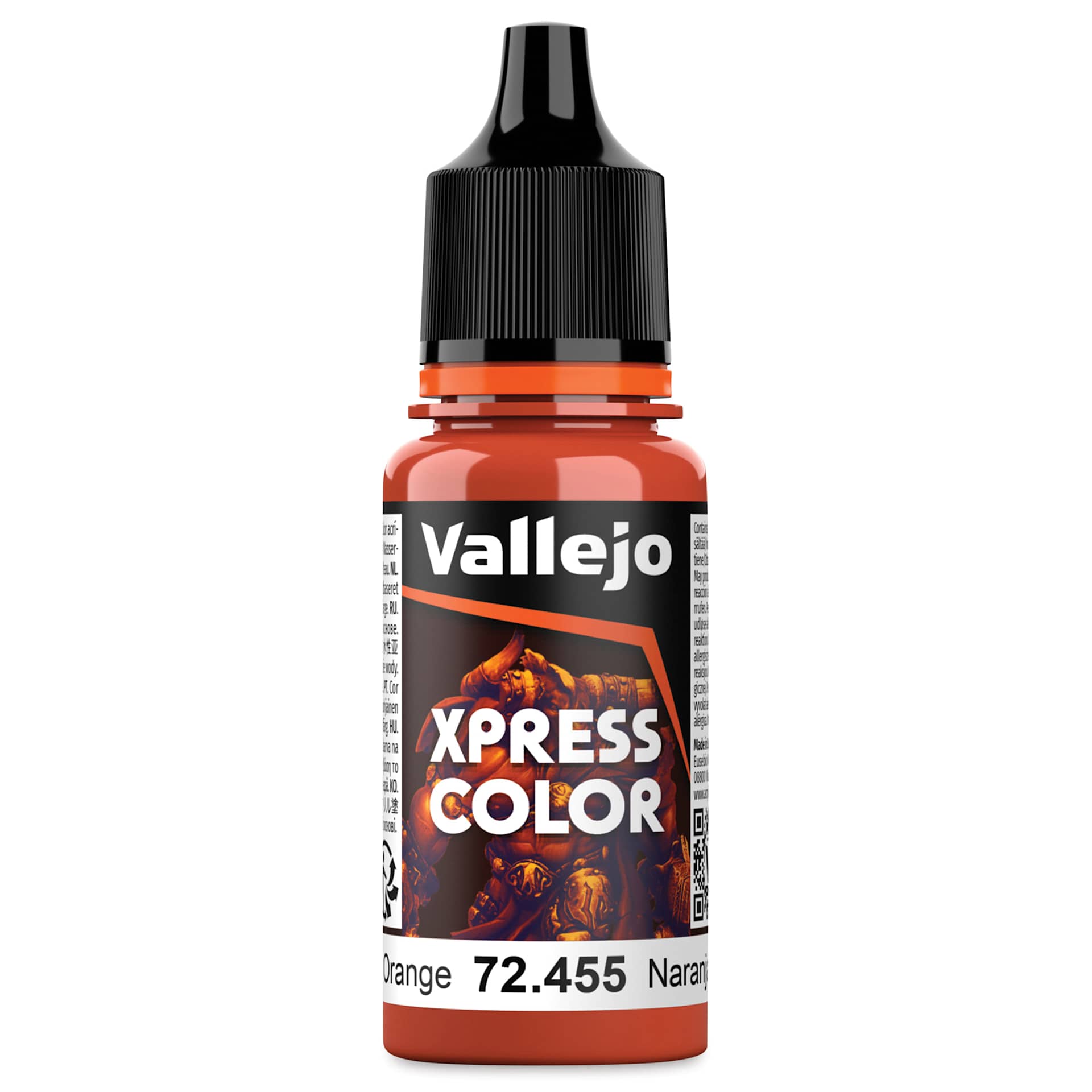 Vallejo Xpress Color Acrylic Paint - Chameleon Orange, 18 ml