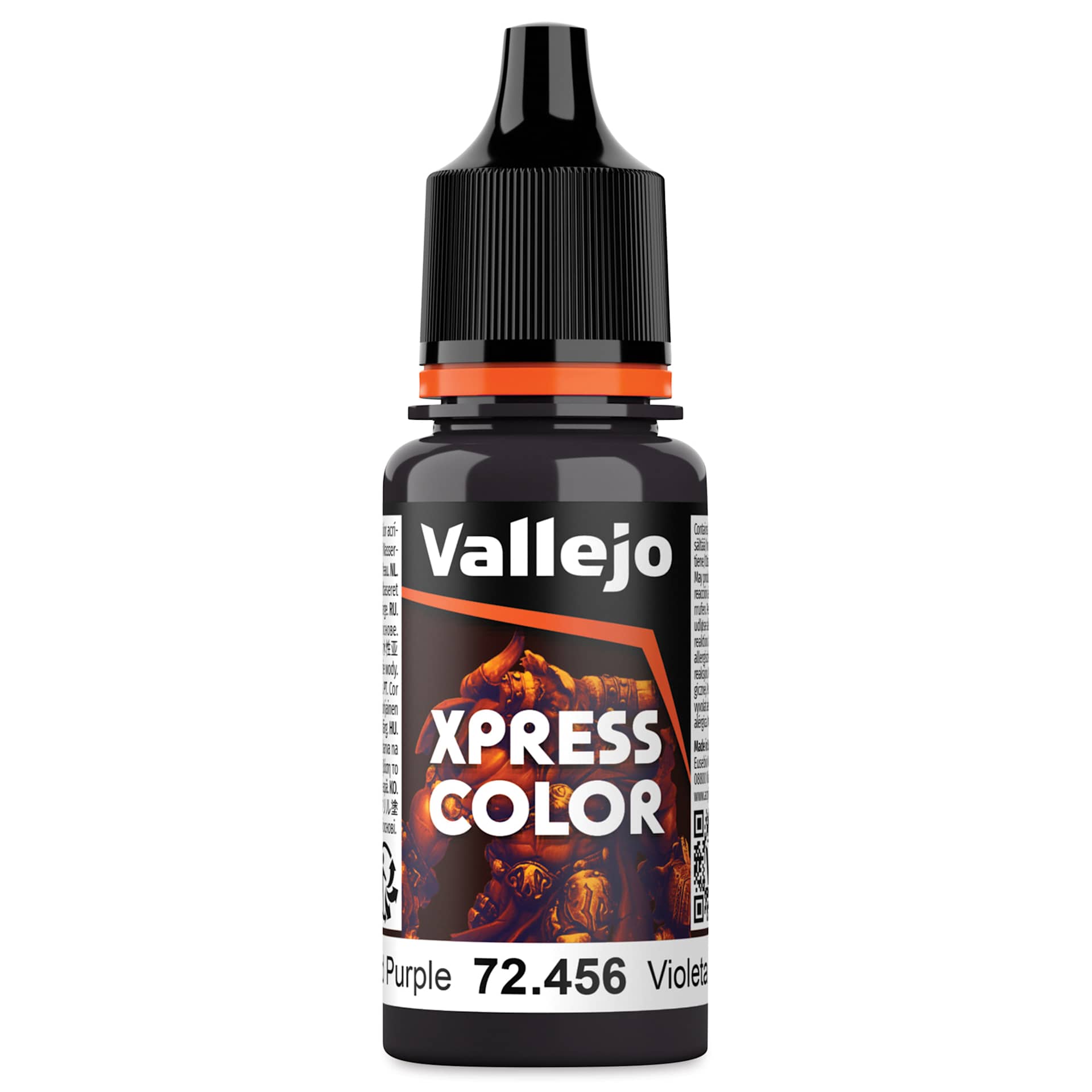 Vallejo Xpress Color Acrylic Paint - Wicked Purple, 18 ml