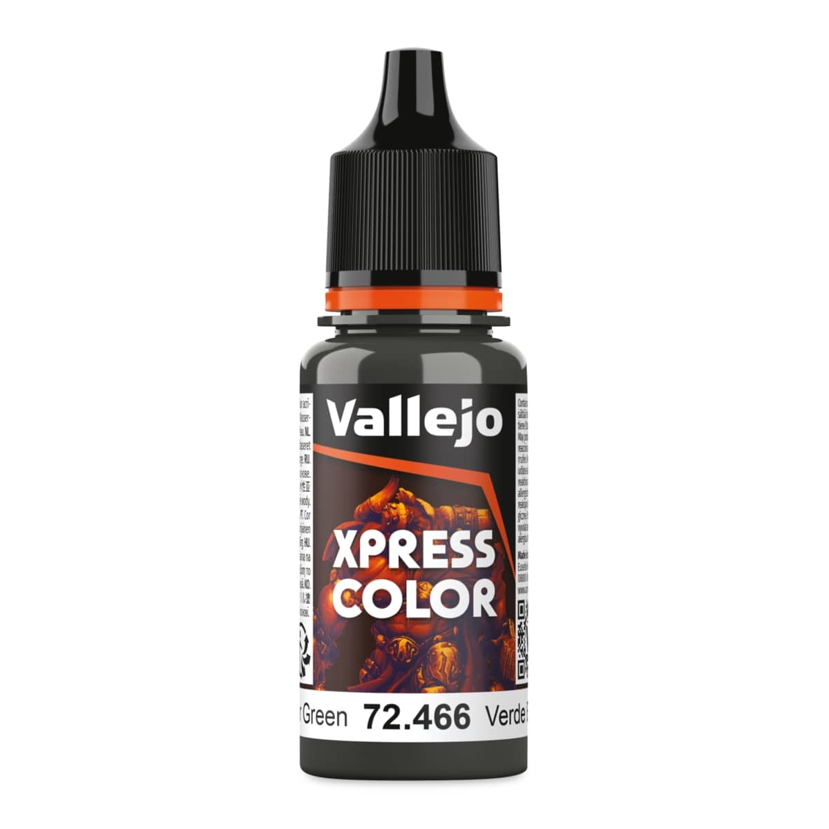 Vallejo Xpress Color Acrylic Paint - Armor Green, 18 ml