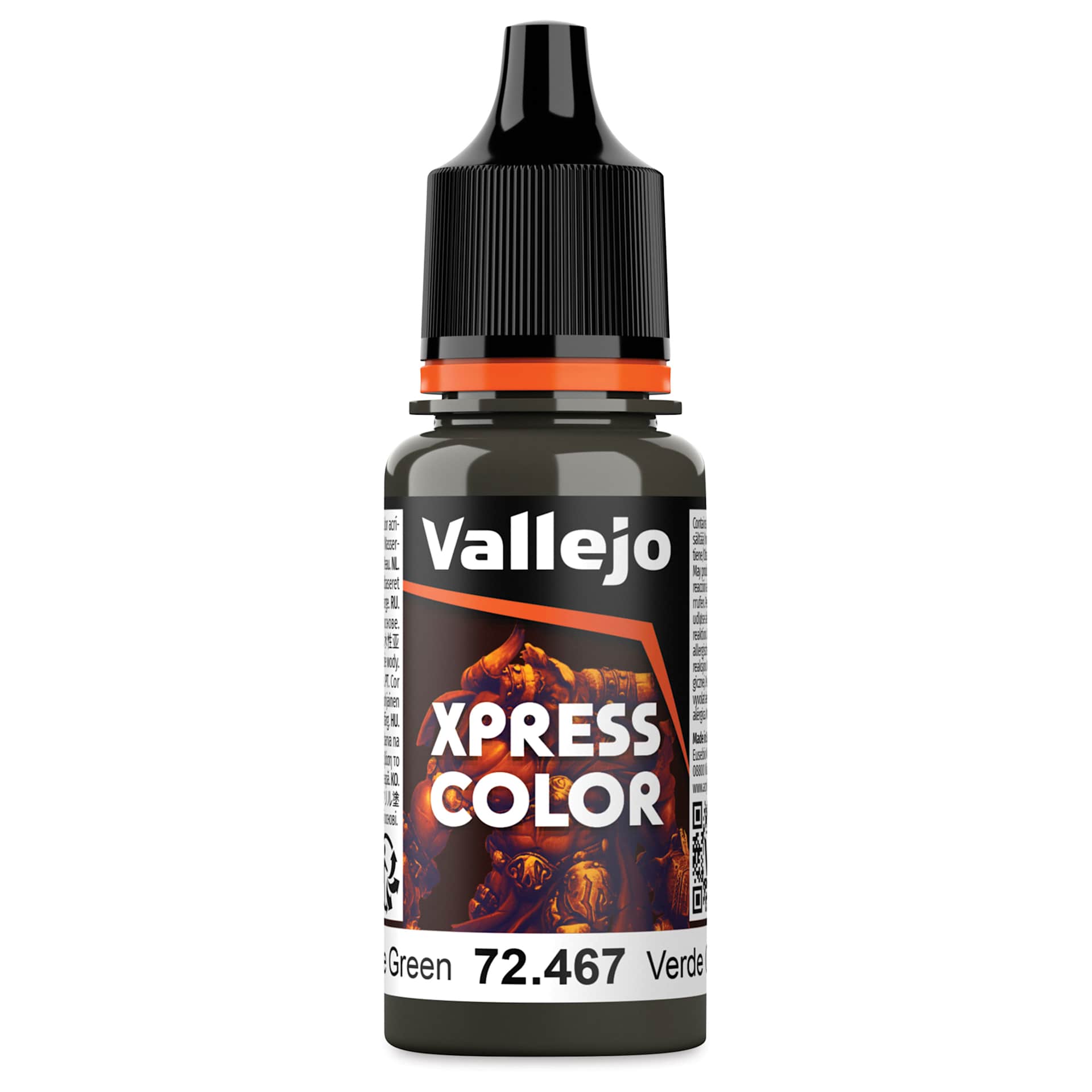 Vallejo Xpress Color Acrylic Paint - Camouflage Green, 18 ml